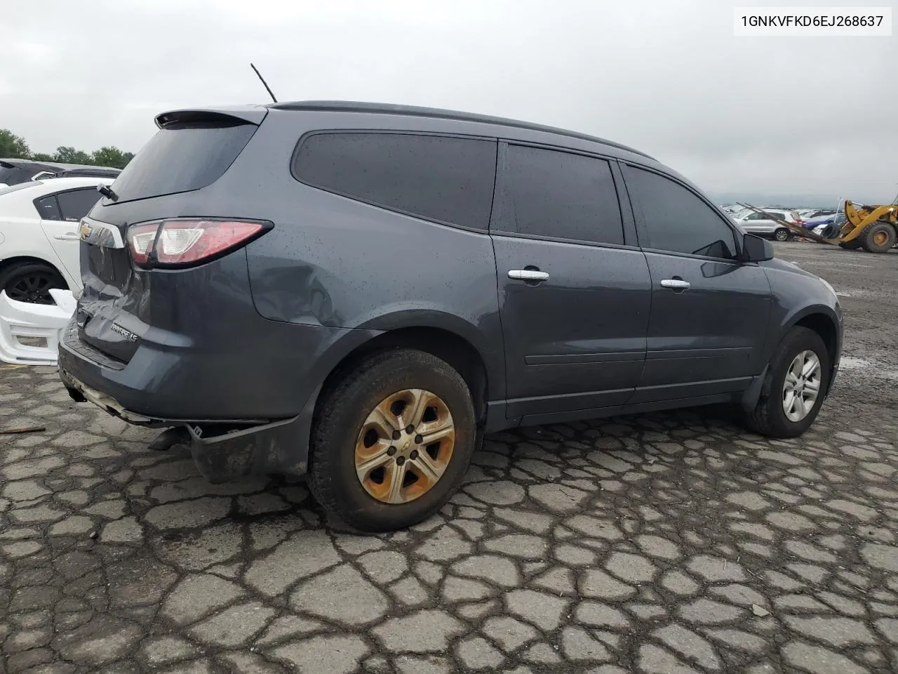 2014 Chevrolet Traverse Ls VIN: 1GNKVFKD6EJ268637 Lot: 66153474