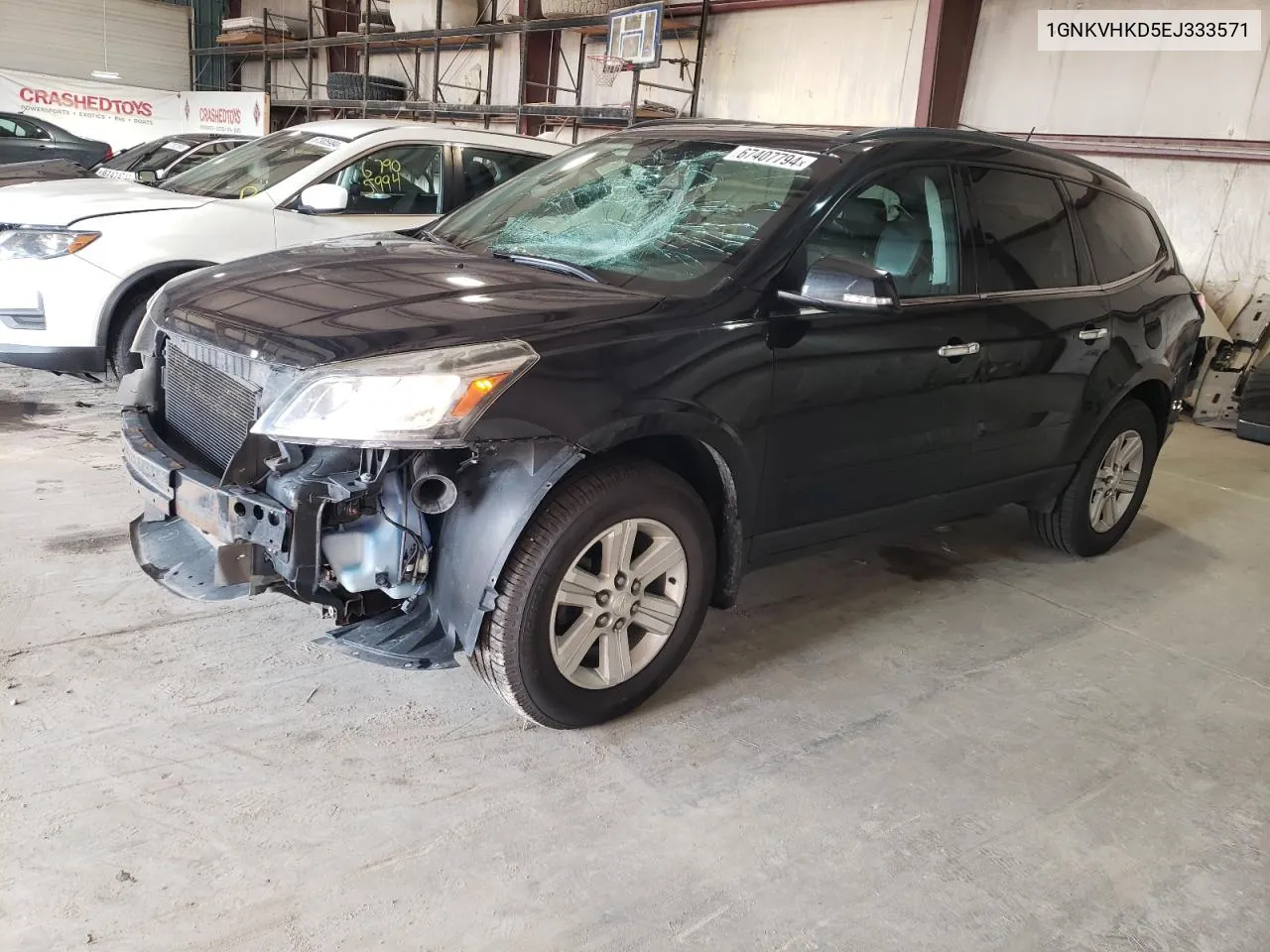 2014 Chevrolet Traverse Lt VIN: 1GNKVHKD5EJ333571 Lot: 67407794