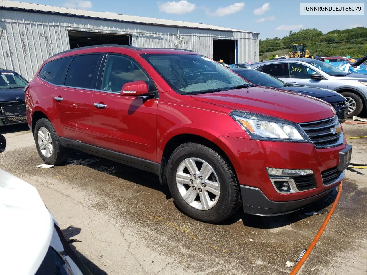 2014 Chevrolet Traverse Lt VIN: 1GNKRGKD0EJ155079 Lot: 67575874