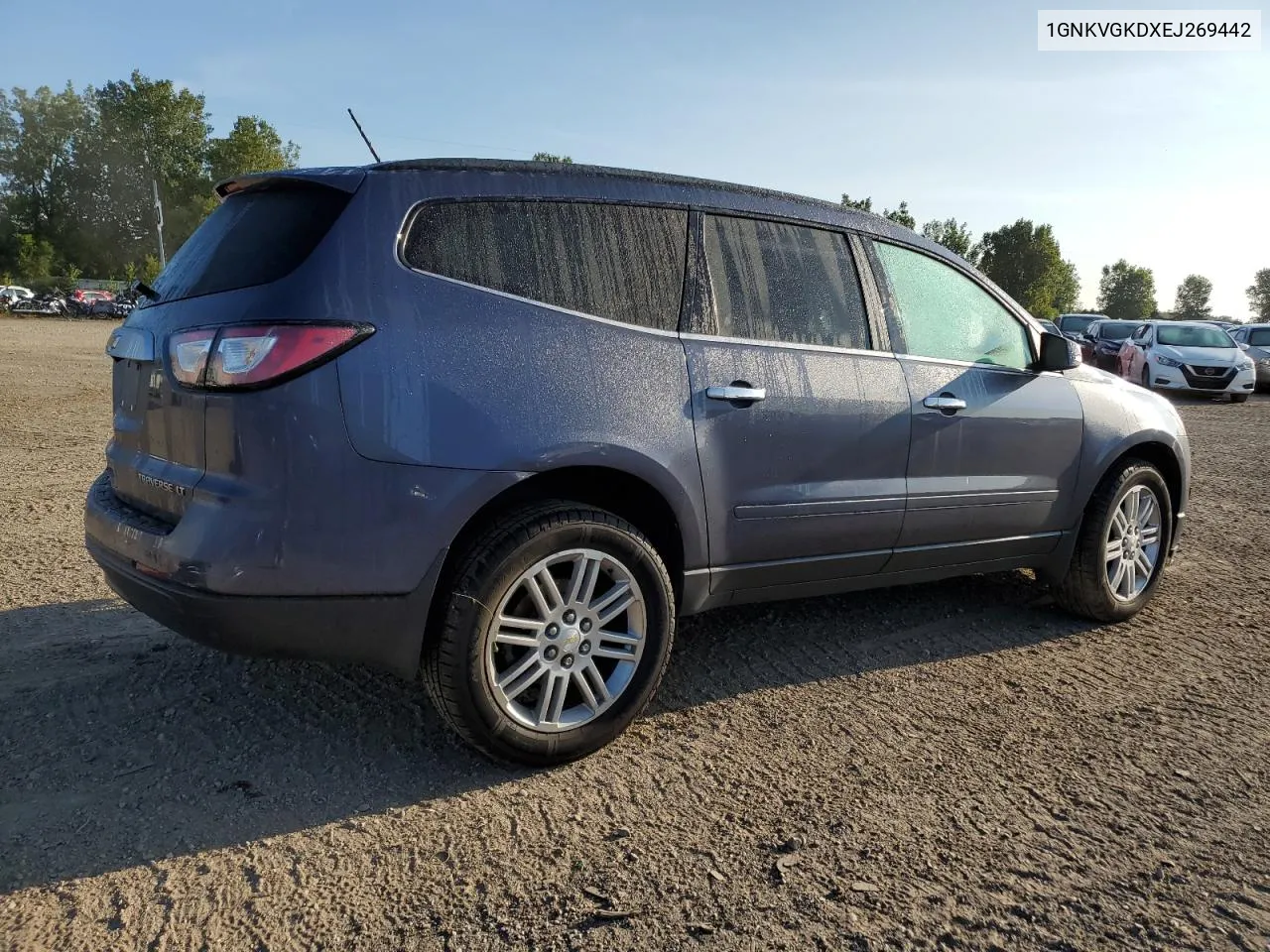 2014 Chevrolet Traverse Lt VIN: 1GNKVGKDXEJ269442 Lot: 68322304