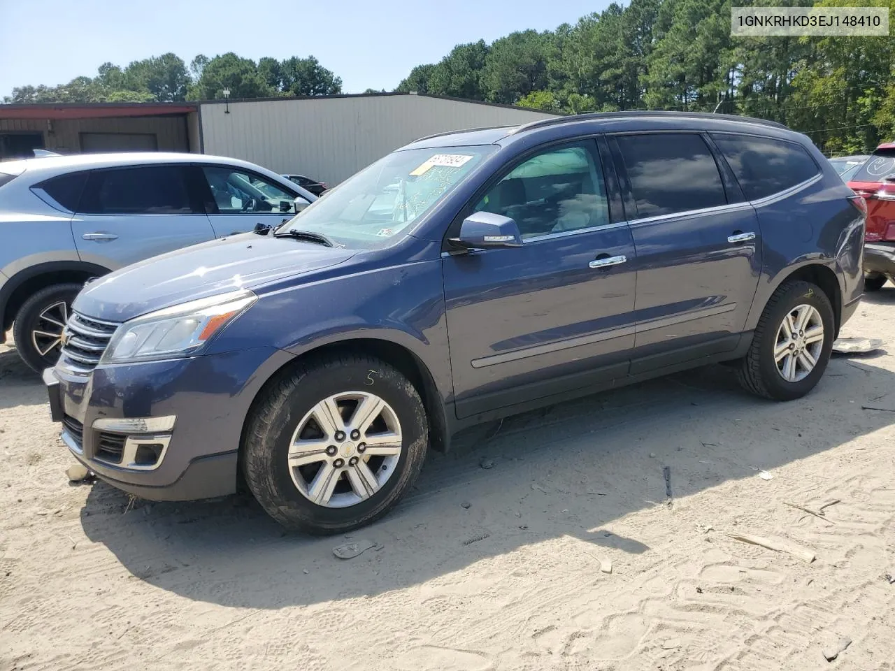 2014 Chevrolet Traverse Lt VIN: 1GNKRHKD3EJ148410 Lot: 68731934