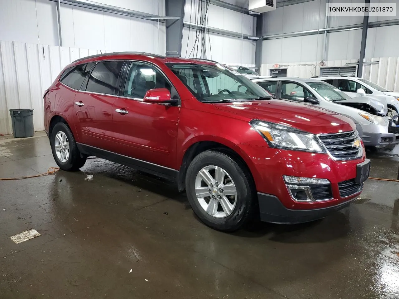 2014 Chevrolet Traverse Lt VIN: 1GNKVHKD5EJ261870 Lot: 69215964