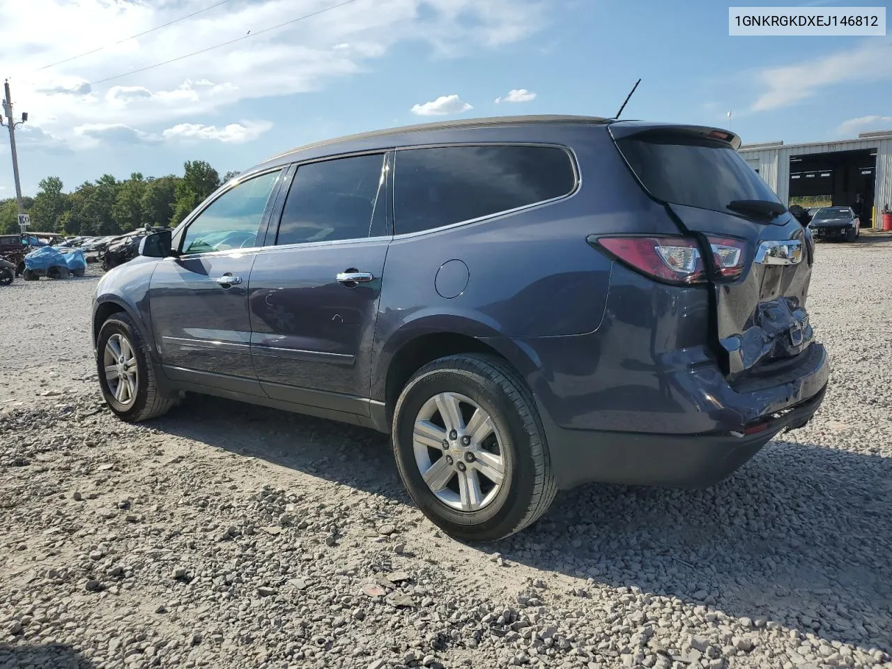 1GNKRGKDXEJ146812 2014 Chevrolet Traverse Lt