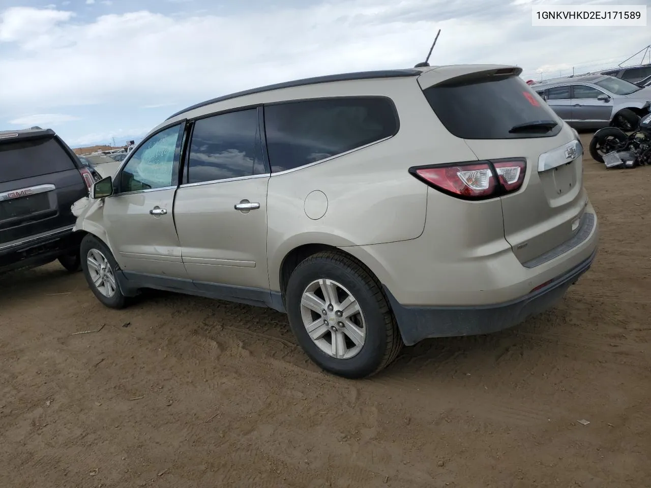 2014 Chevrolet Traverse Lt VIN: 1GNKVHKD2EJ171589 Lot: 69226624