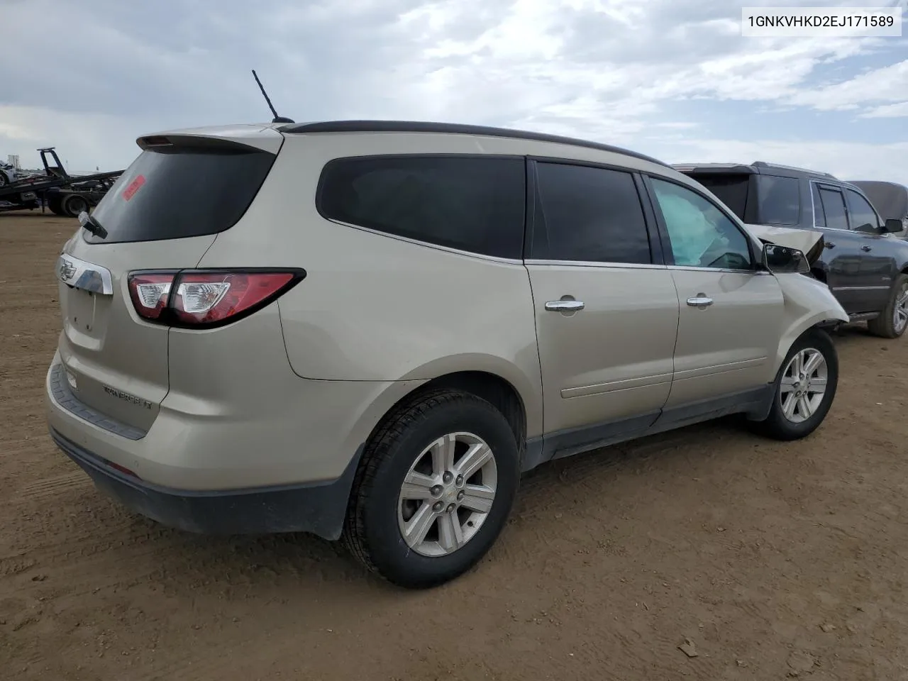 2014 Chevrolet Traverse Lt VIN: 1GNKVHKD2EJ171589 Lot: 69226624