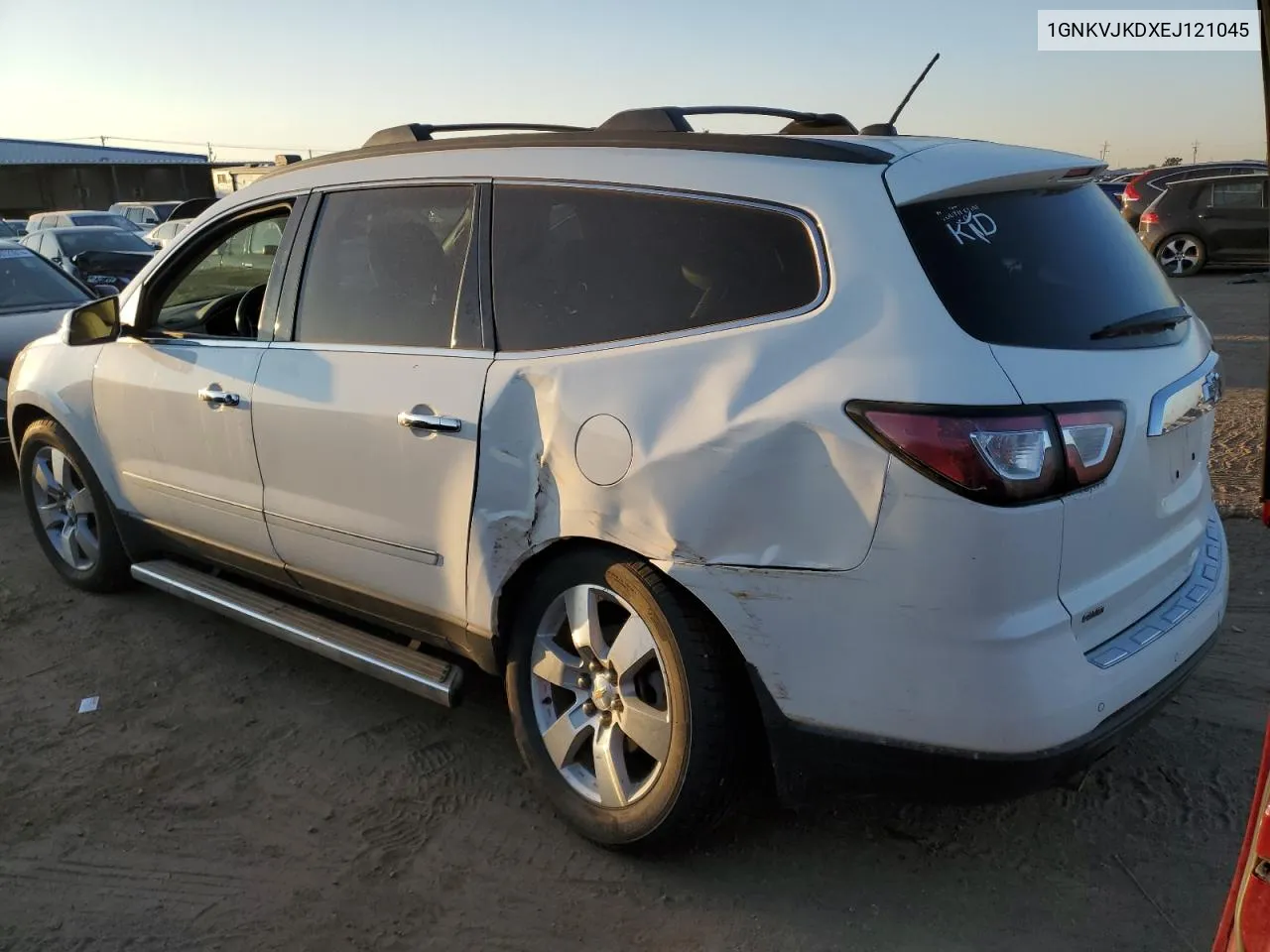 2014 Chevrolet Traverse Ltz VIN: 1GNKVJKDXEJ121045 Lot: 69525024