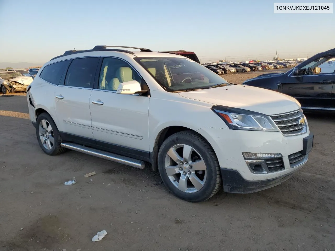 2014 Chevrolet Traverse Ltz VIN: 1GNKVJKDXEJ121045 Lot: 69525024