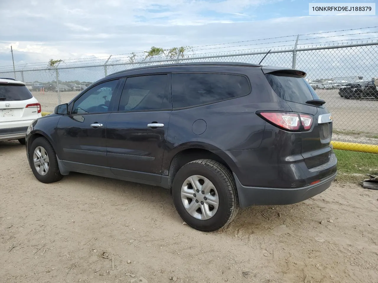 2014 Chevrolet Traverse Ls VIN: 1GNKRFKD9EJ188379 Lot: 69526164