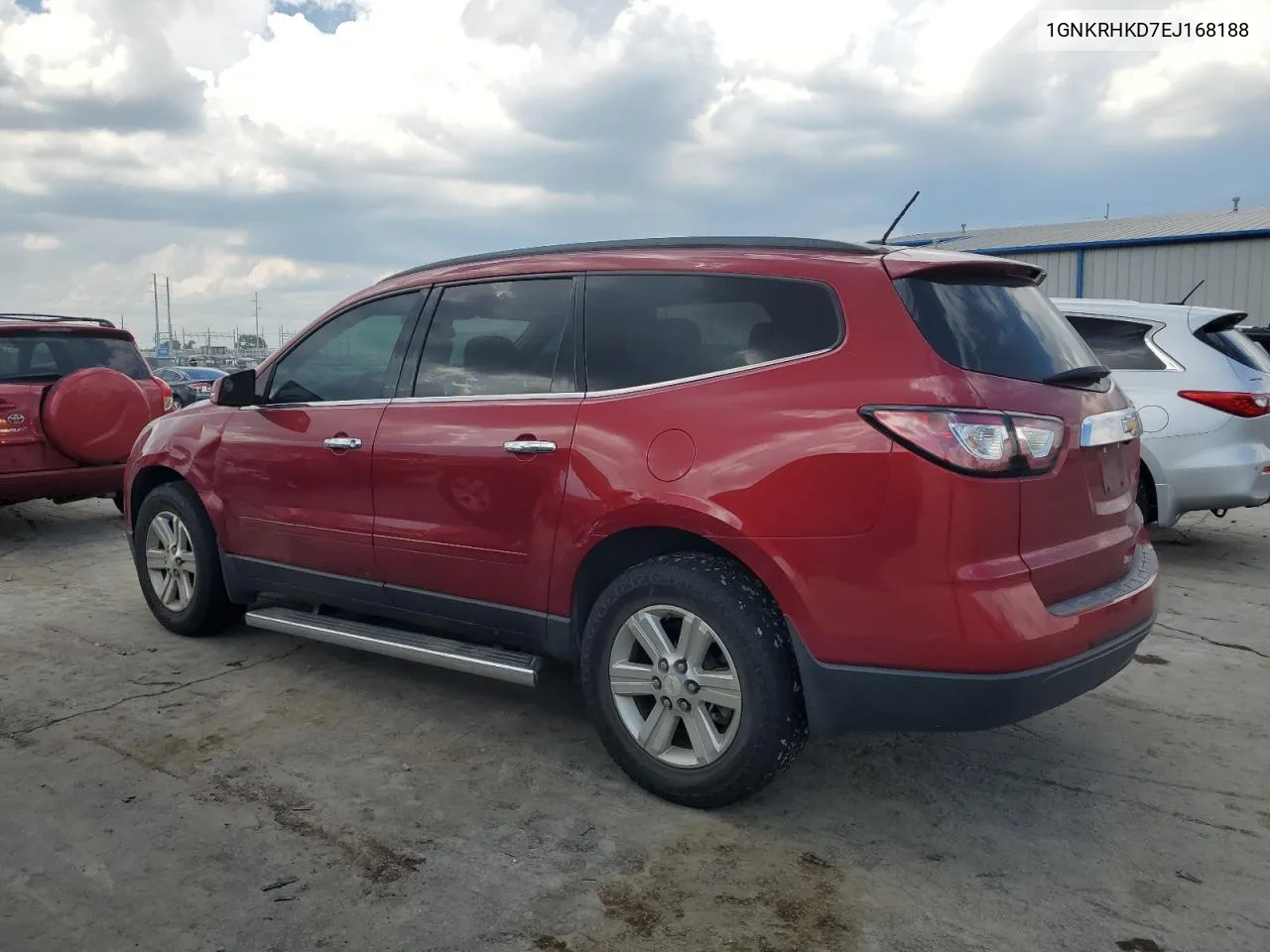 2014 Chevrolet Traverse Lt VIN: 1GNKRHKD7EJ168188 Lot: 69796904