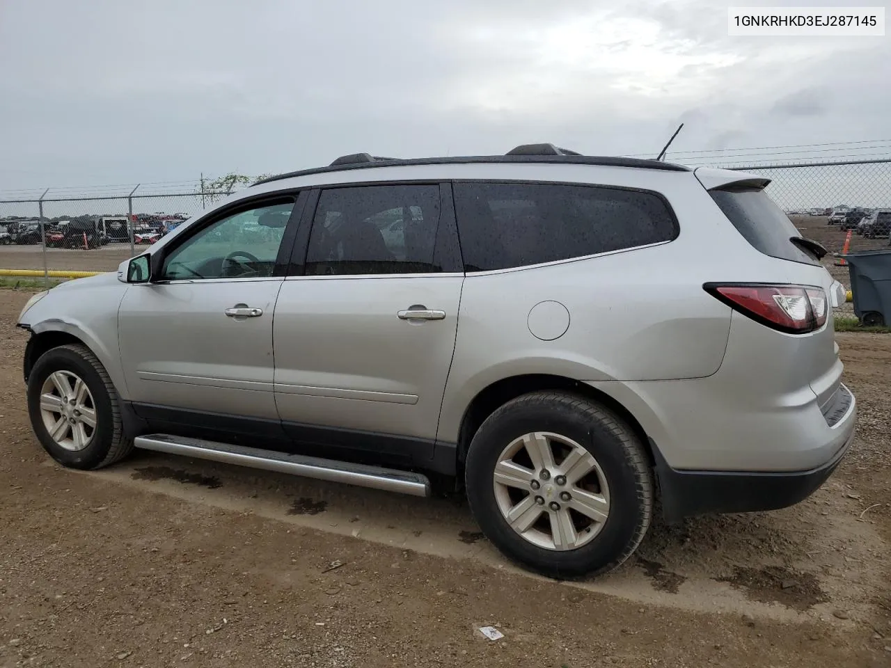 1GNKRHKD3EJ287145 2014 Chevrolet Traverse Lt