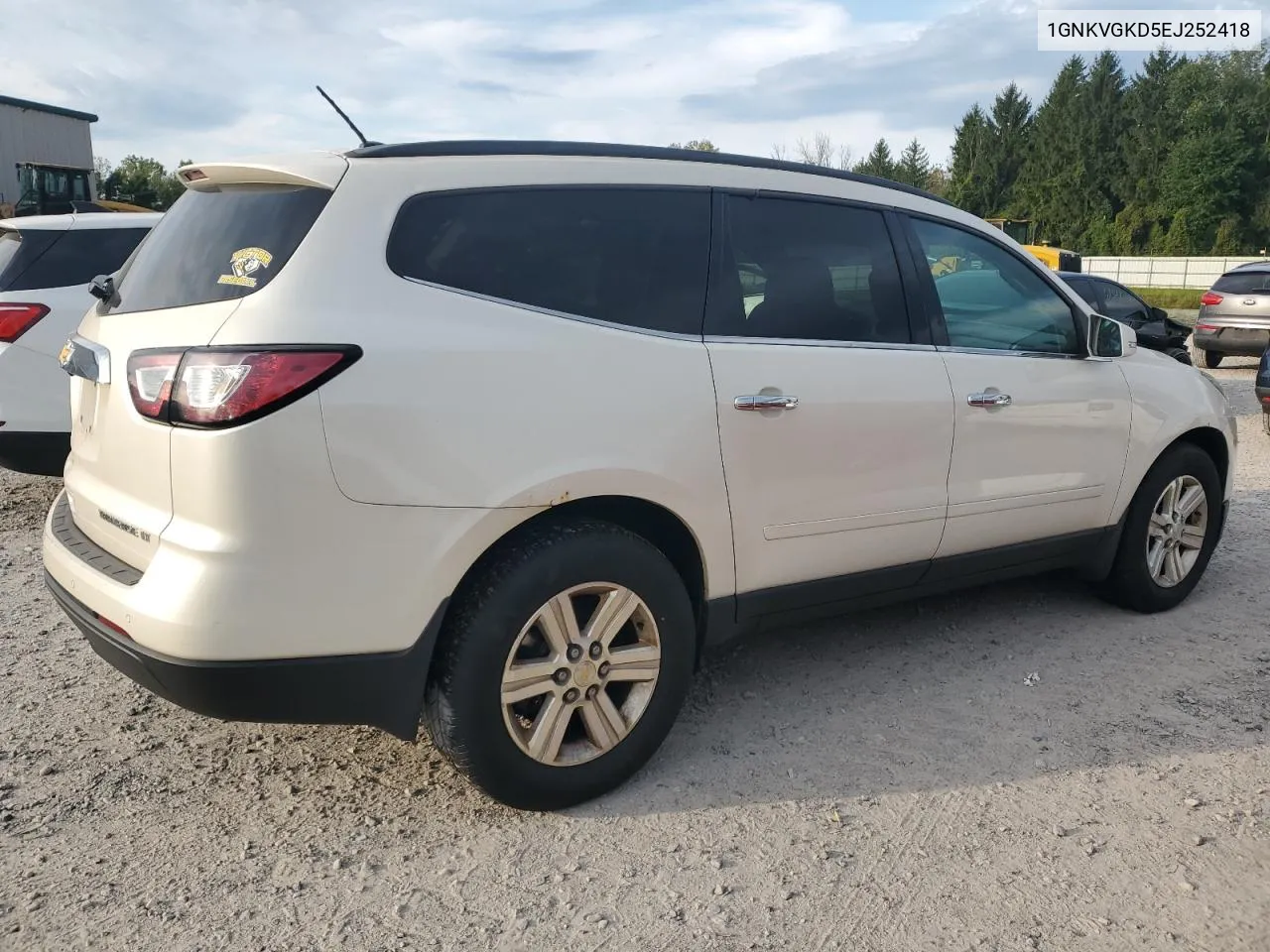 2014 Chevrolet Traverse Lt VIN: 1GNKVGKD5EJ252418 Lot: 70282924