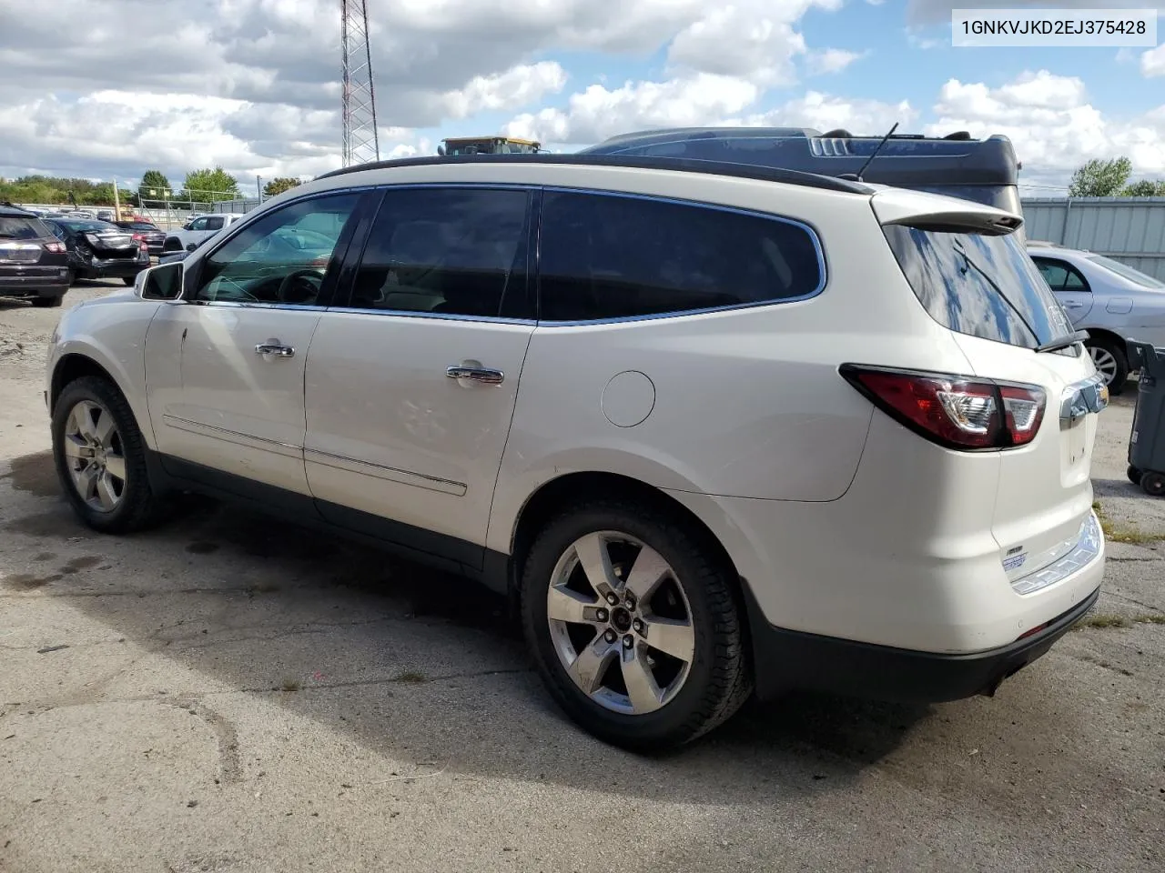 2014 Chevrolet Traverse Ltz VIN: 1GNKVJKD2EJ375428 Lot: 70491984