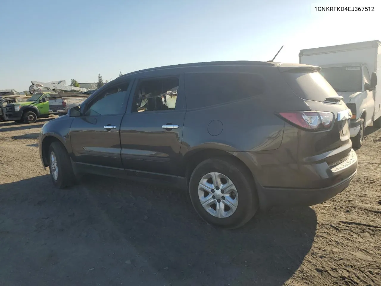 2014 Chevrolet Traverse Ls VIN: 1GNKRFKD4EJ367512 Lot: 70810574