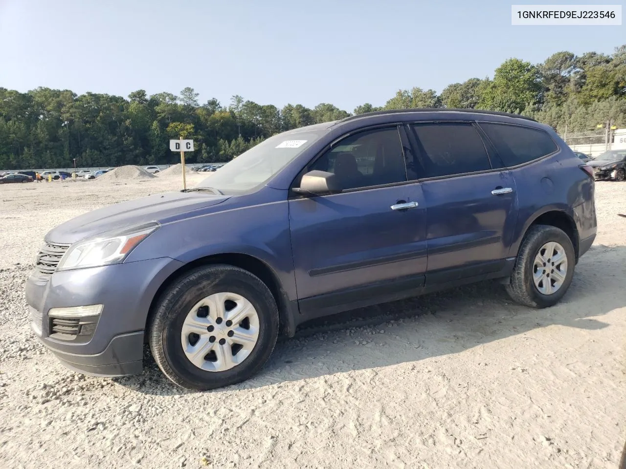 2014 Chevrolet Traverse Ls VIN: 1GNKRFED9EJ223546 Lot: 70920324