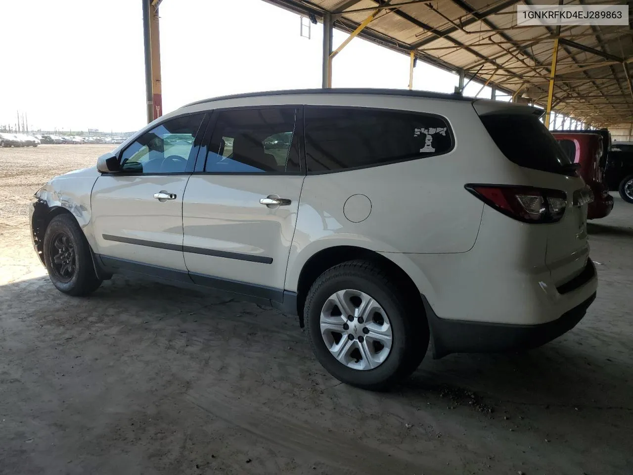 2014 Chevrolet Traverse Ls VIN: 1GNKRFKD4EJ289863 Lot: 71051004