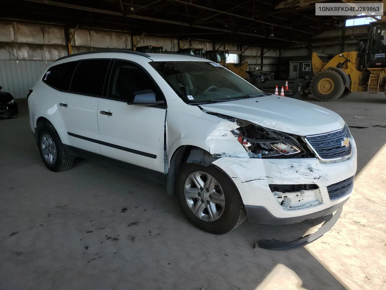 2014 Chevrolet Traverse Ls VIN: 1GNKRFKD4EJ289863 Lot: 71051004