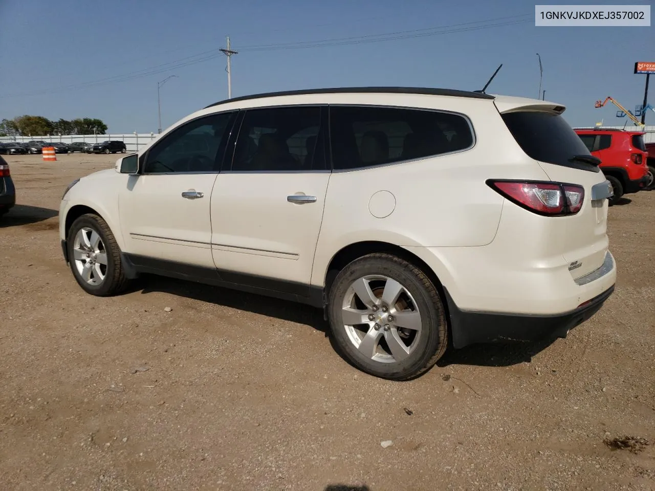 2014 Chevrolet Traverse Ltz VIN: 1GNKVJKDXEJ357002 Lot: 71095974