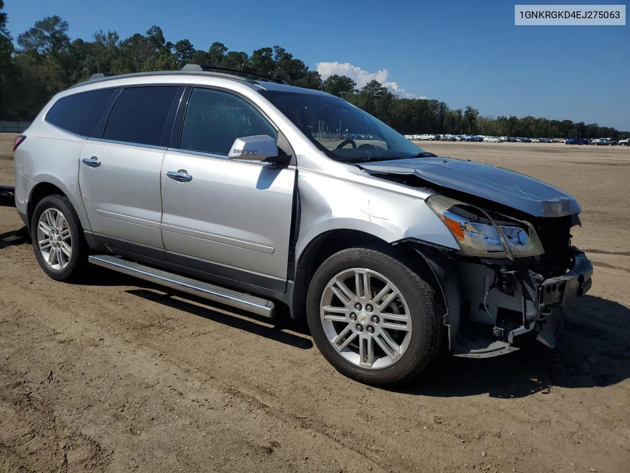 1GNKRGKD4EJ275063 2014 Chevrolet Traverse Lt