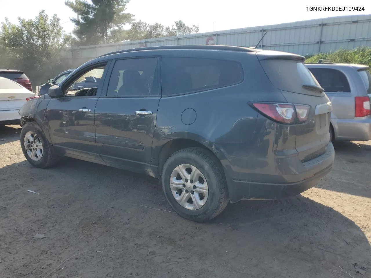 2014 Chevrolet Traverse Ls VIN: 1GNKRFKD0EJ109424 Lot: 71629364