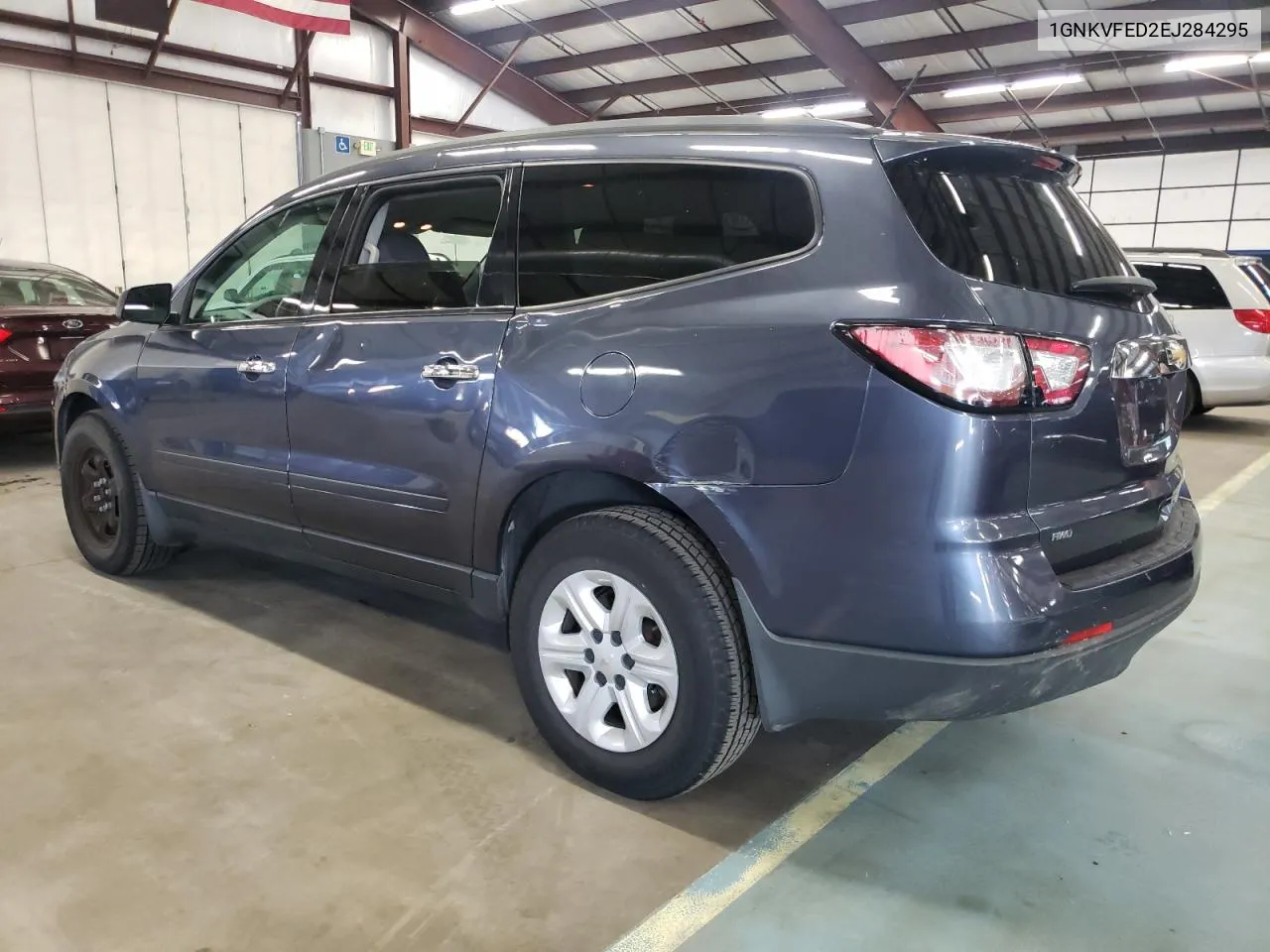 2014 Chevrolet Traverse Ls VIN: 1GNKVFED2EJ284295 Lot: 72396214