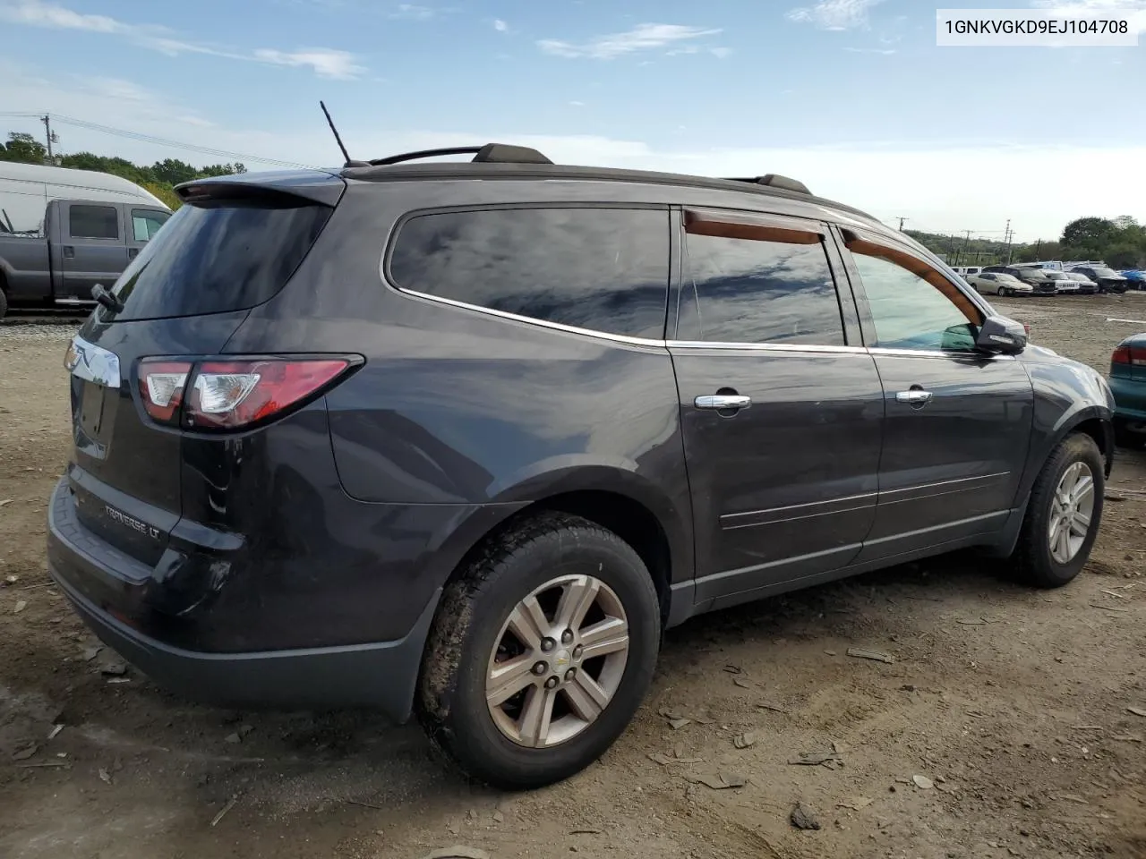 2014 Chevrolet Traverse Lt VIN: 1GNKVGKD9EJ104708 Lot: 72402634