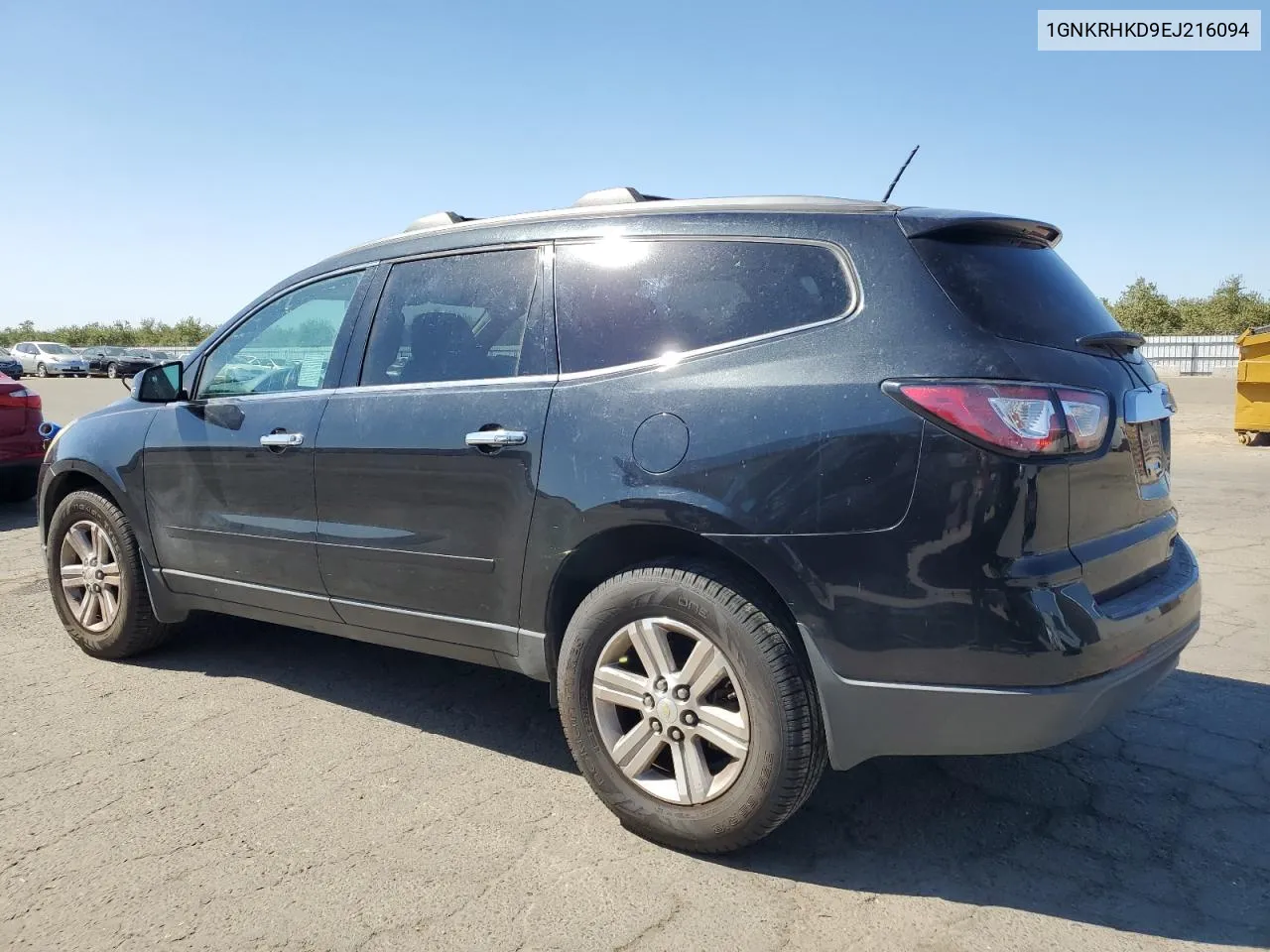 2014 Chevrolet Traverse Lt VIN: 1GNKRHKD9EJ216094 Lot: 72470934