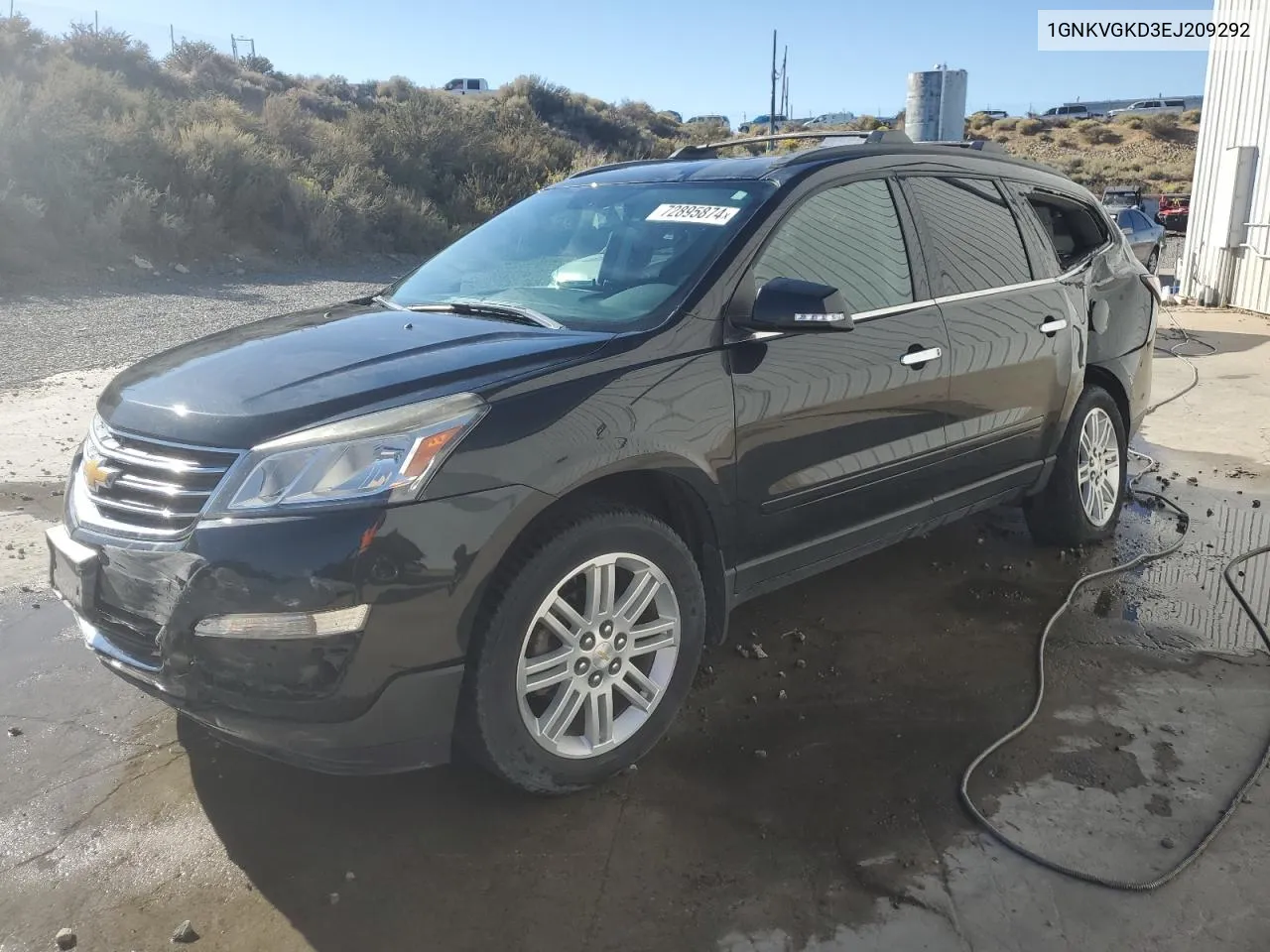 1GNKVGKD3EJ209292 2014 Chevrolet Traverse Lt