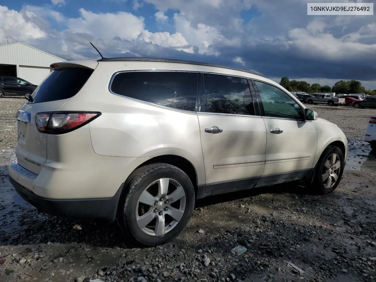 2014 Chevrolet Traverse Ltz VIN: 1GNKVJKD9EJ276492 Lot: 72911614