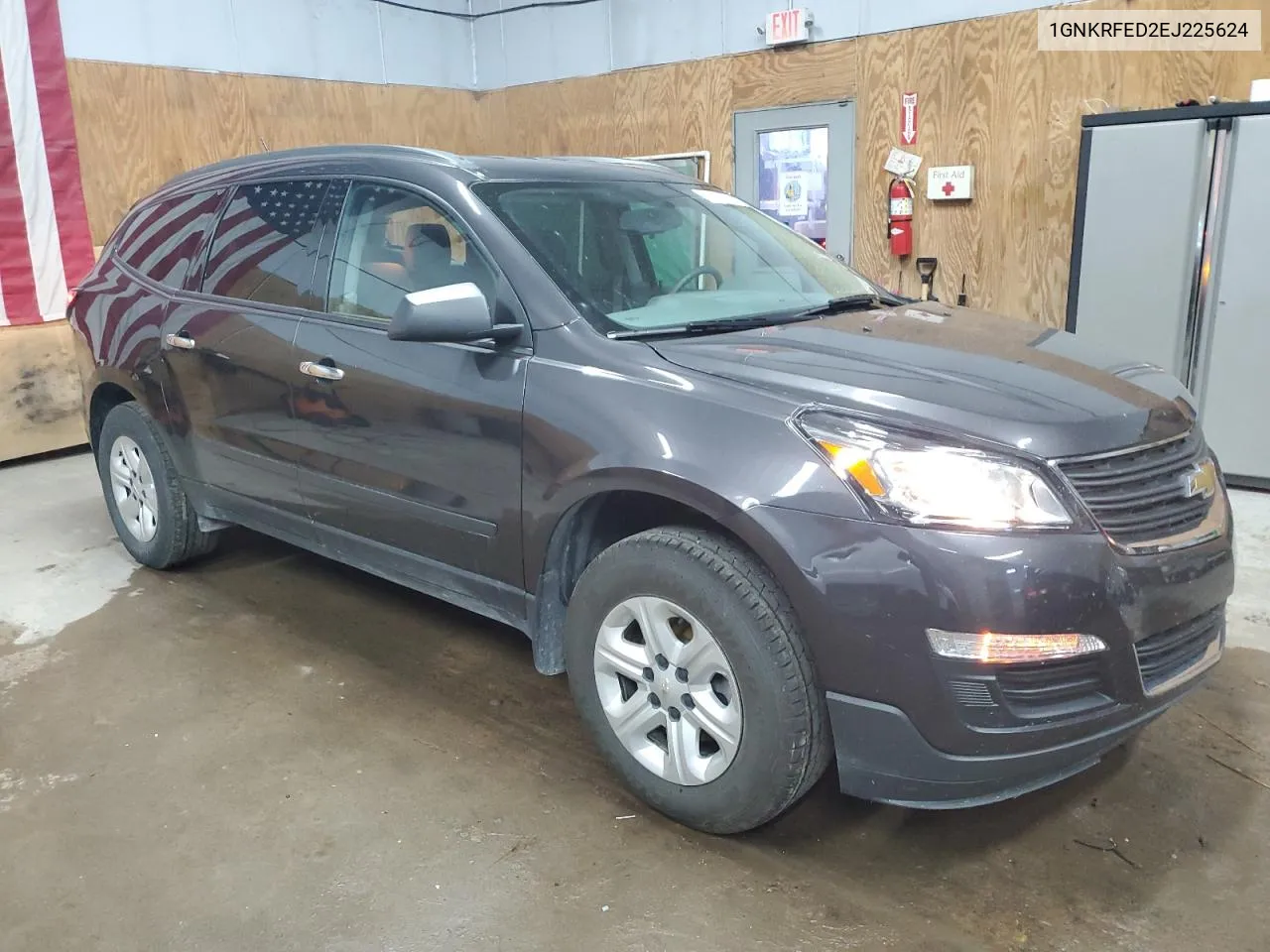 2014 Chevrolet Traverse Ls VIN: 1GNKRFED2EJ225624 Lot: 73188724