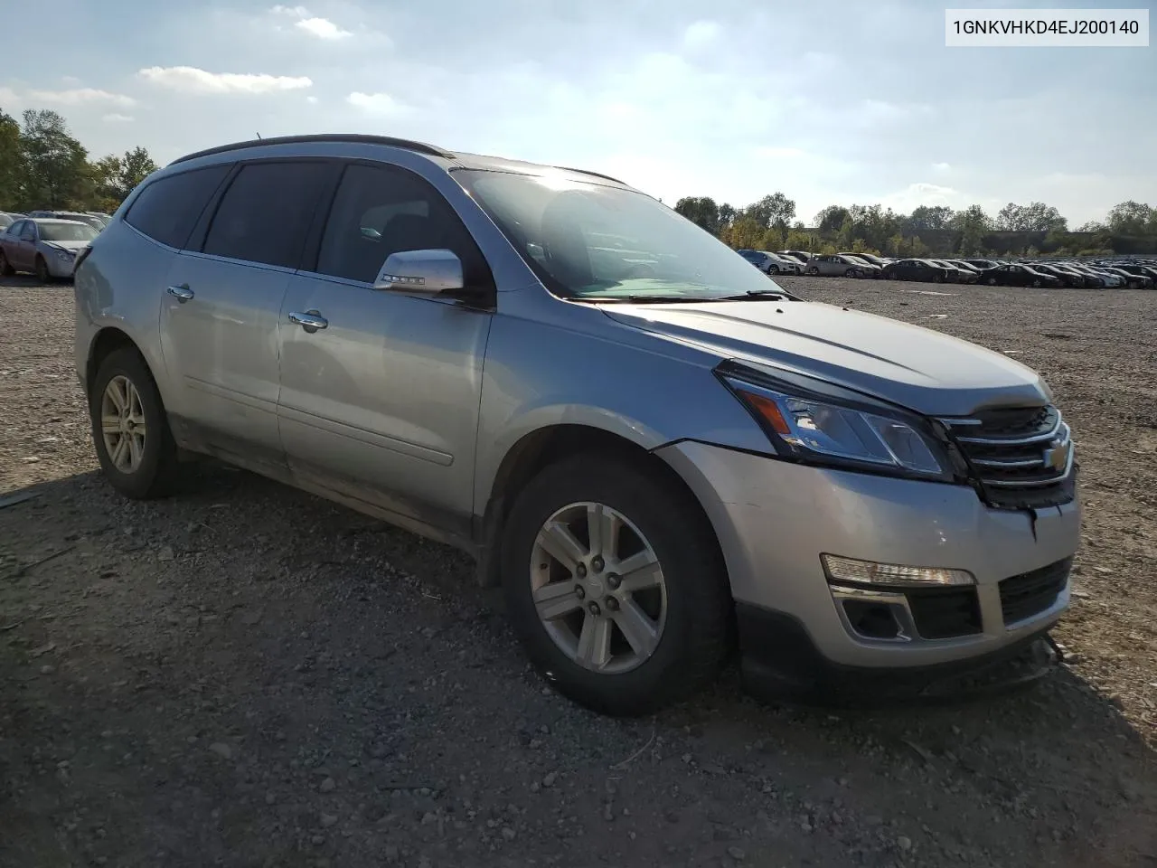 2014 Chevrolet Traverse Lt VIN: 1GNKVHKD4EJ200140 Lot: 73313324