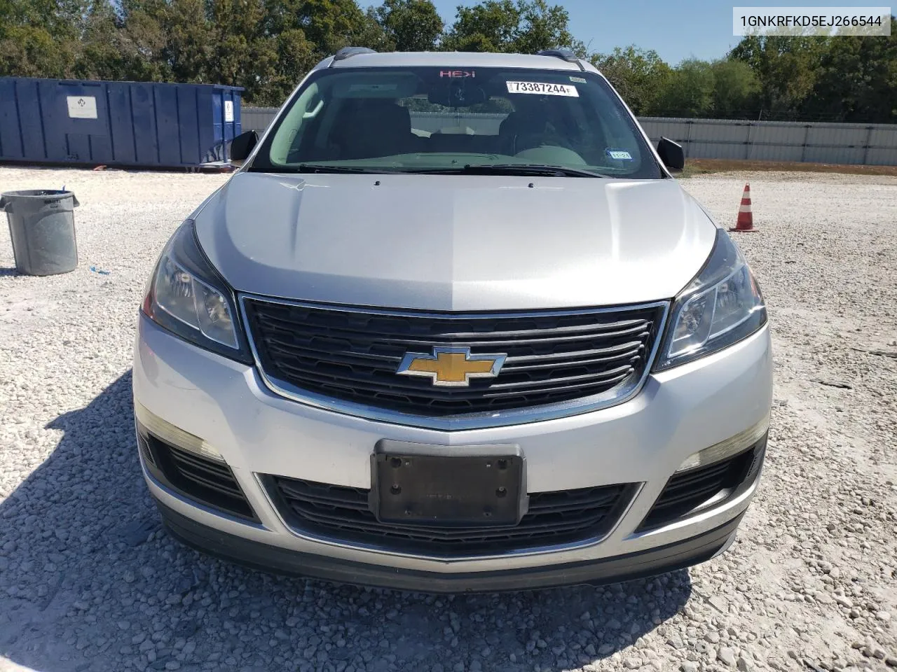 2014 Chevrolet Traverse Ls VIN: 1GNKRFKD5EJ266544 Lot: 73387244