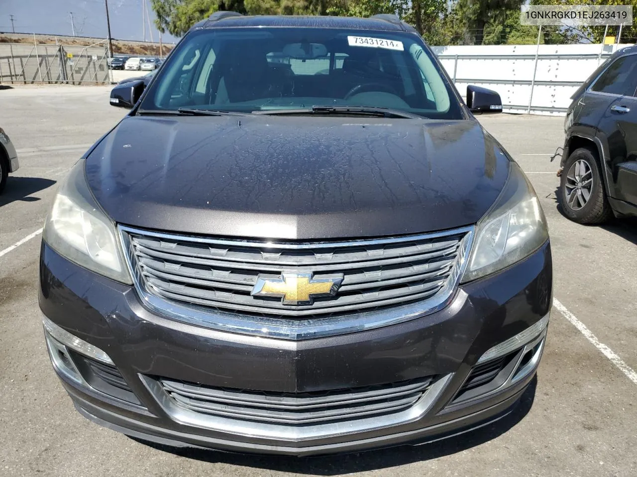 1GNKRGKD1EJ263419 2014 Chevrolet Traverse Lt