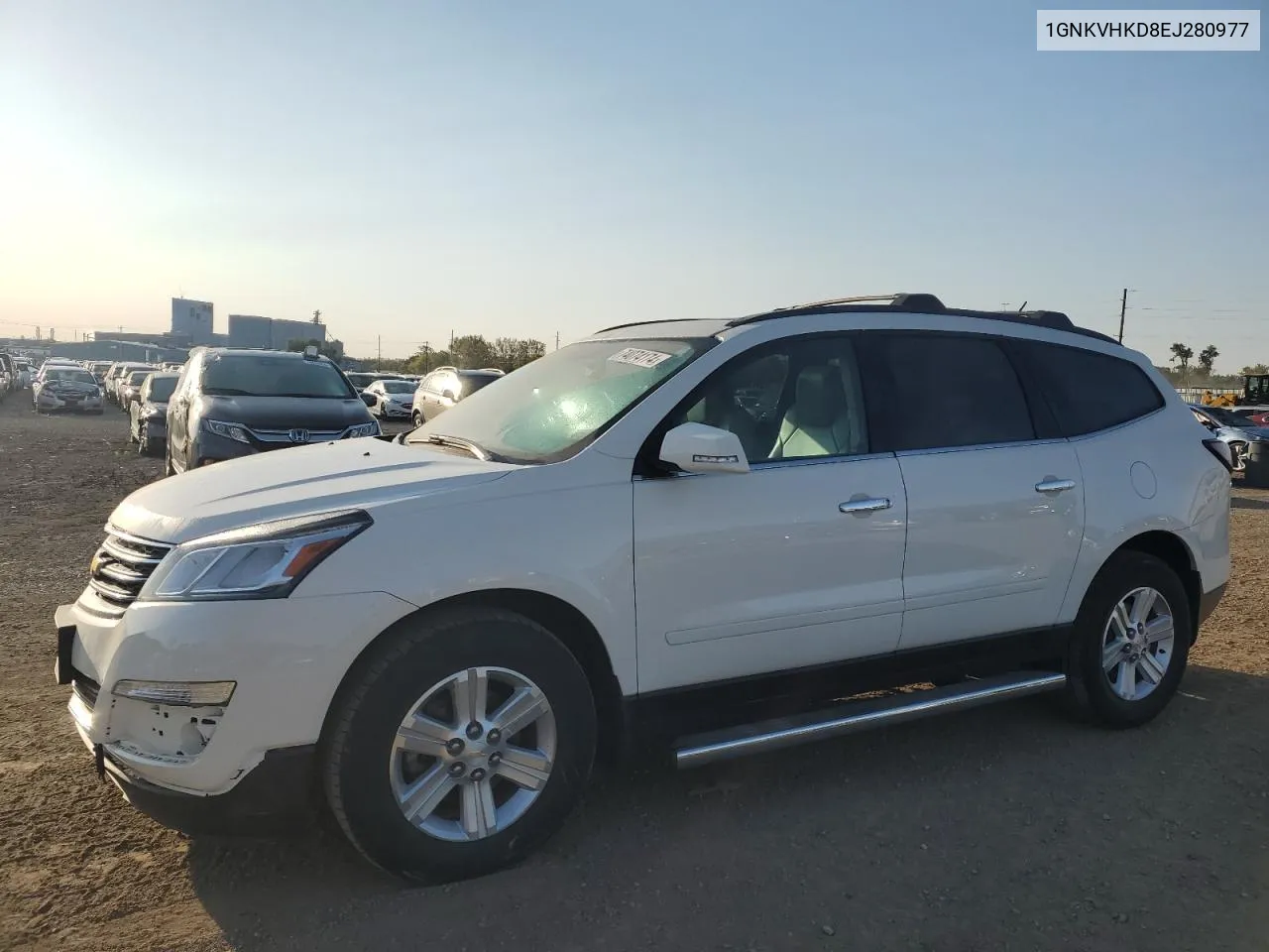 2014 Chevrolet Traverse Lt VIN: 1GNKVHKD8EJ280977 Lot: 74074174