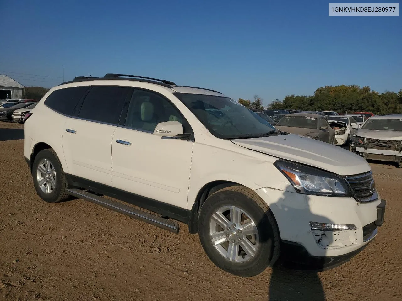 2014 Chevrolet Traverse Lt VIN: 1GNKVHKD8EJ280977 Lot: 74074174