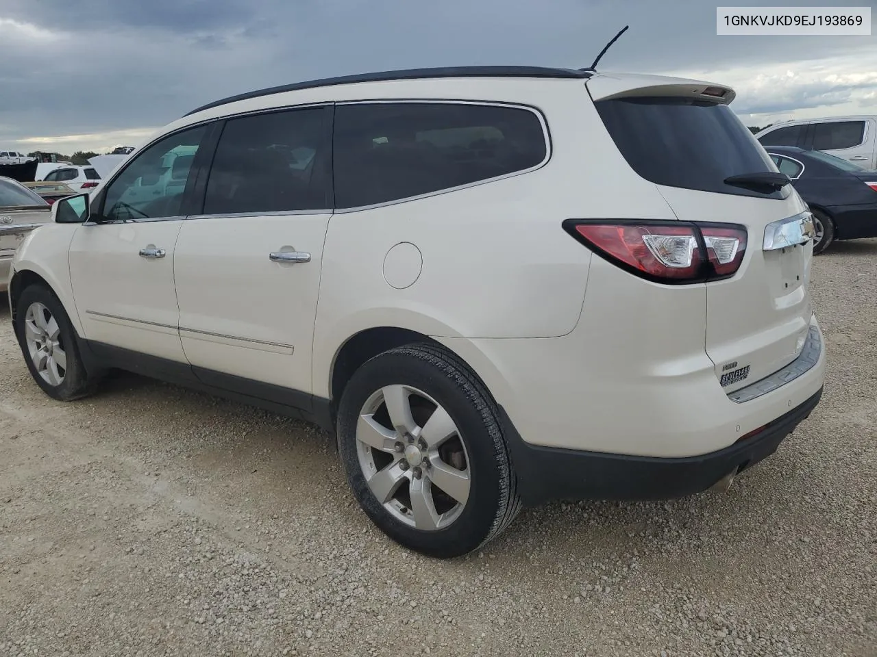 2014 Chevrolet Traverse Ltz VIN: 1GNKVJKD9EJ193869 Lot: 74502004