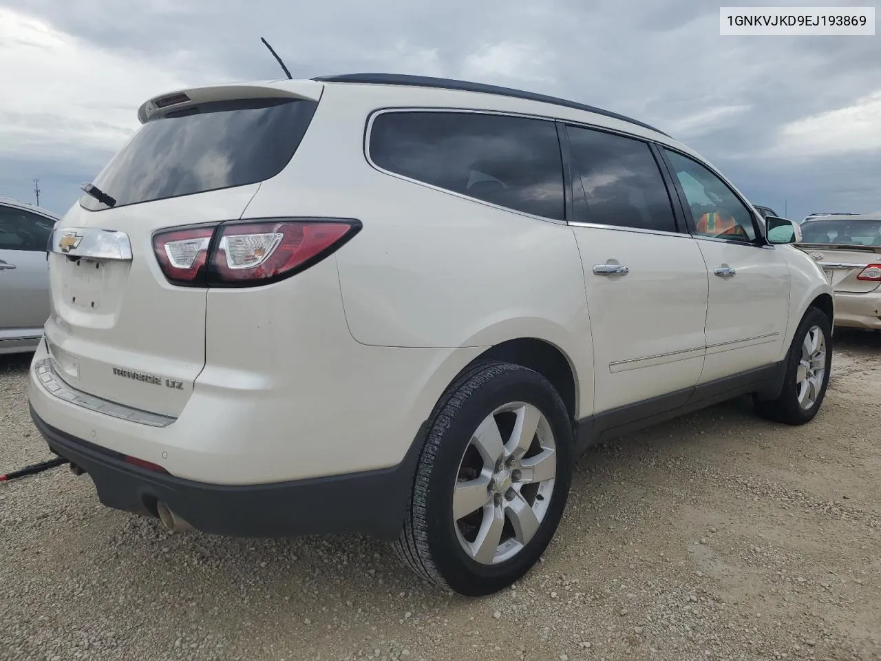 2014 Chevrolet Traverse Ltz VIN: 1GNKVJKD9EJ193869 Lot: 74502004