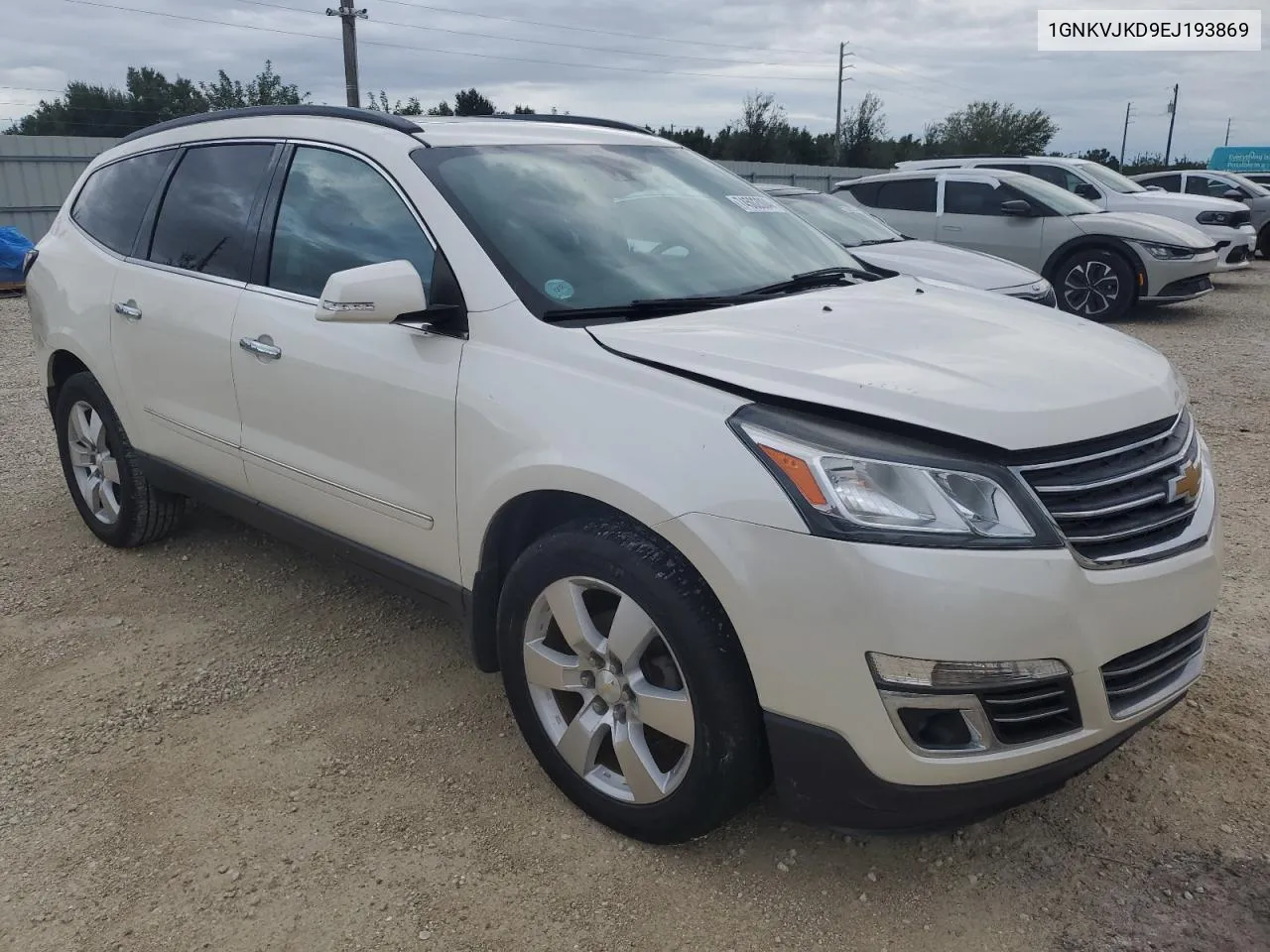 2014 Chevrolet Traverse Ltz VIN: 1GNKVJKD9EJ193869 Lot: 74502004