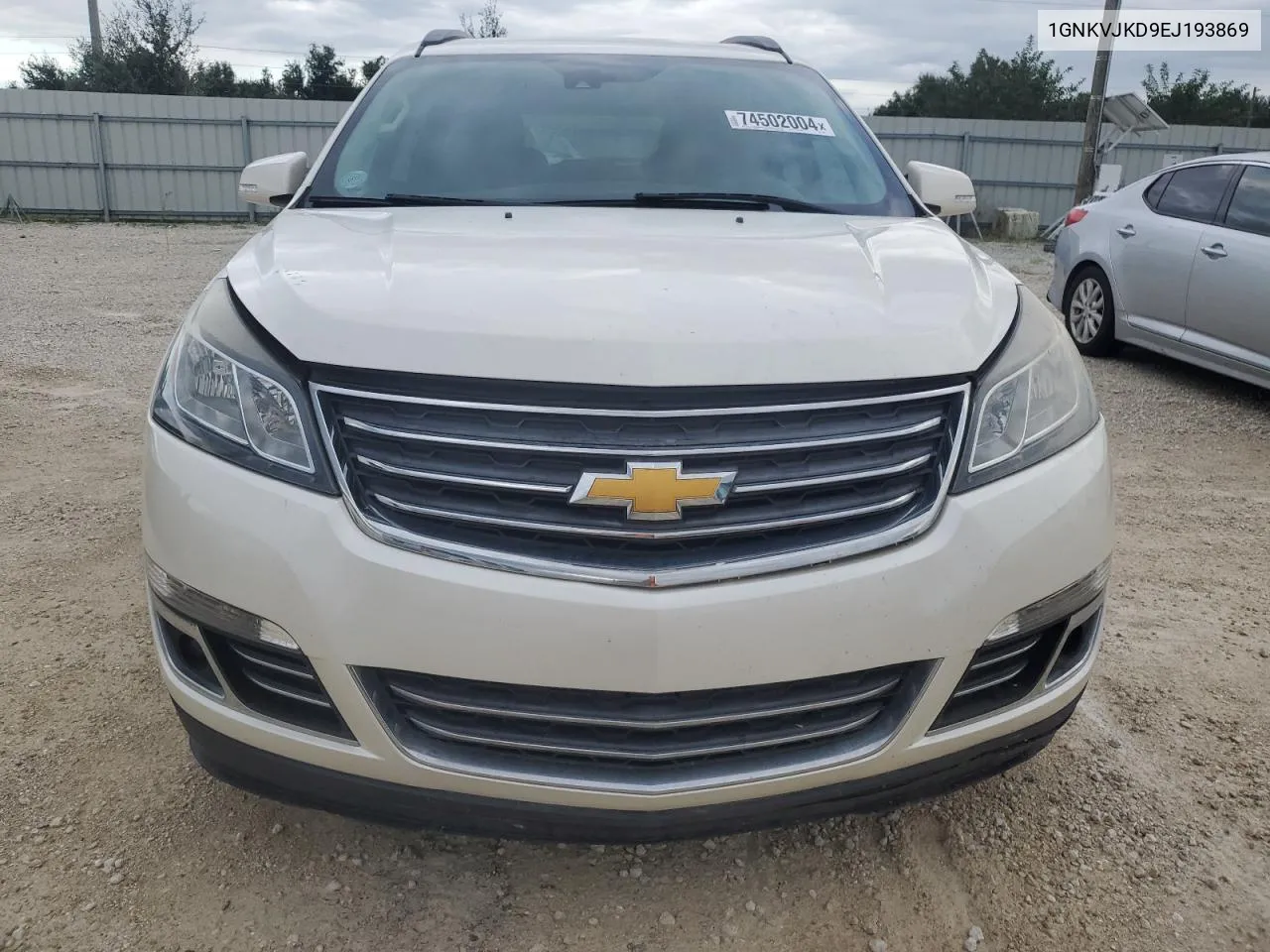 2014 Chevrolet Traverse Ltz VIN: 1GNKVJKD9EJ193869 Lot: 74502004