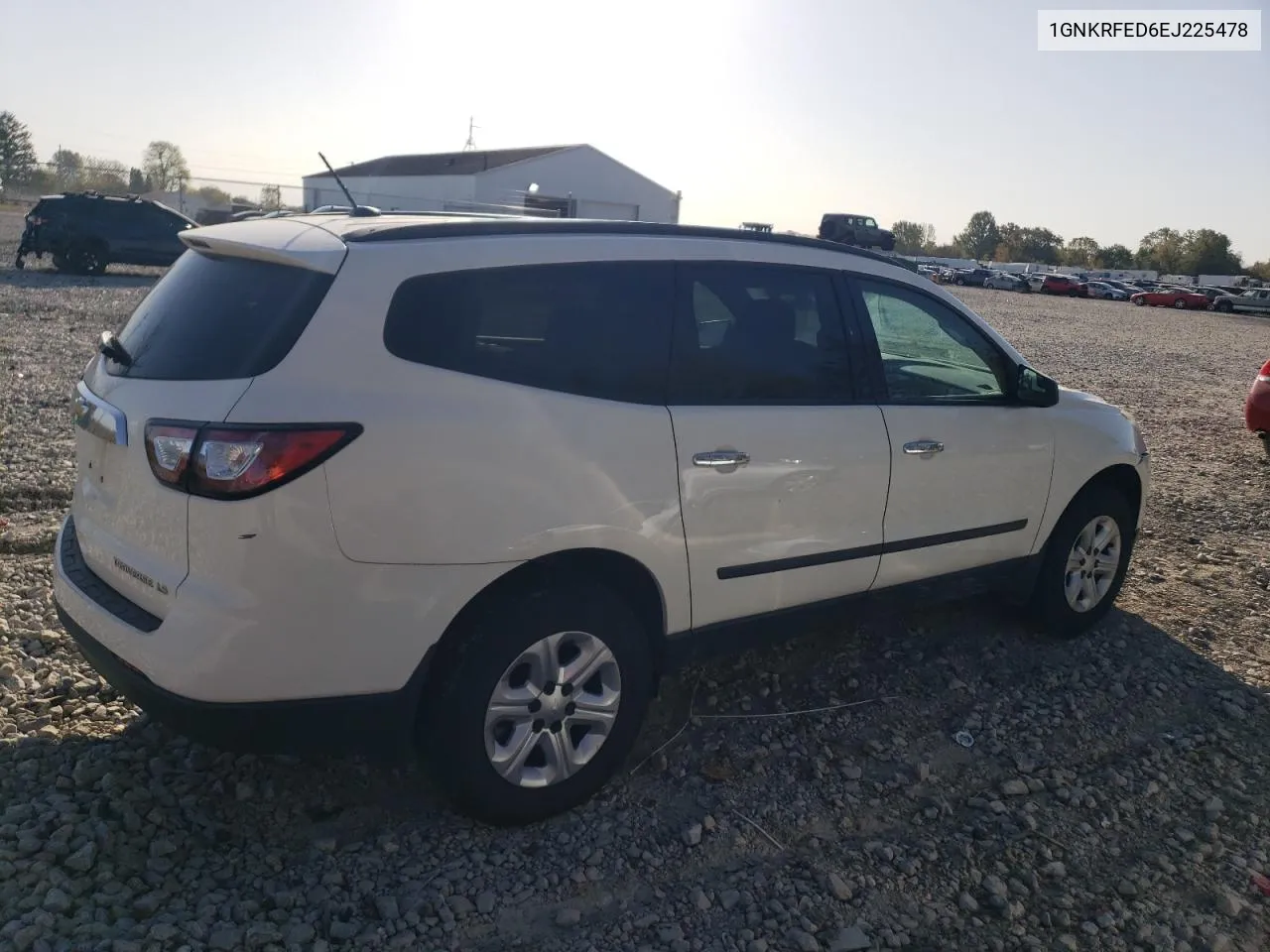 2014 Chevrolet Traverse Ls VIN: 1GNKRFED6EJ225478 Lot: 74805084