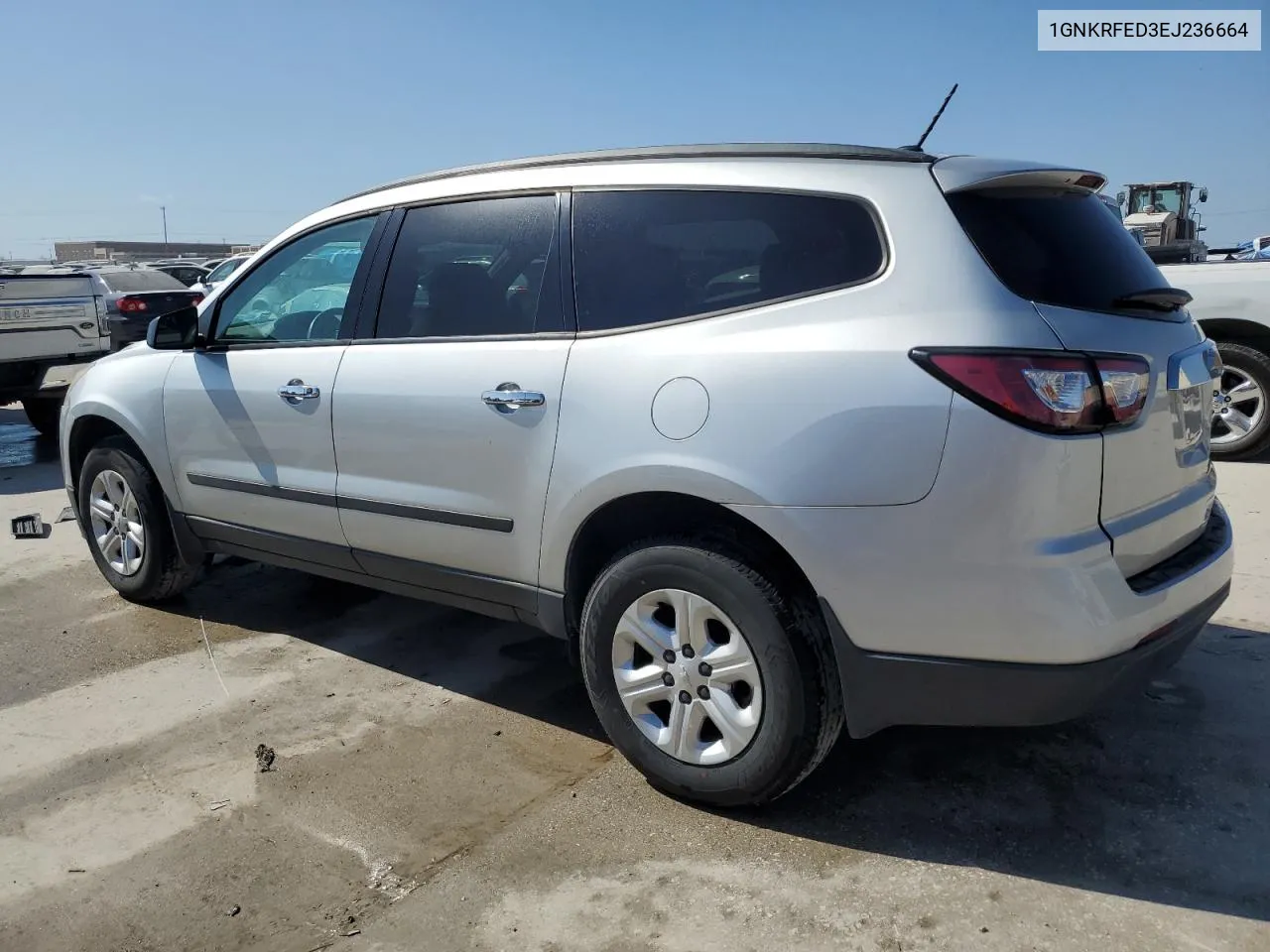 2014 Chevrolet Traverse Ls VIN: 1GNKRFED3EJ236664 Lot: 75357944