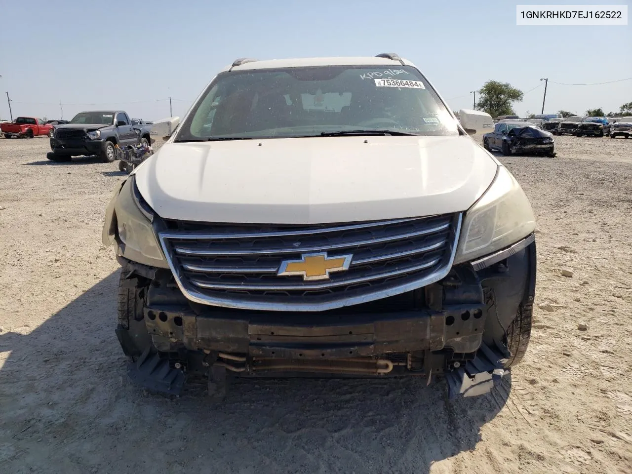 1GNKRHKD7EJ162522 2014 Chevrolet Traverse Lt