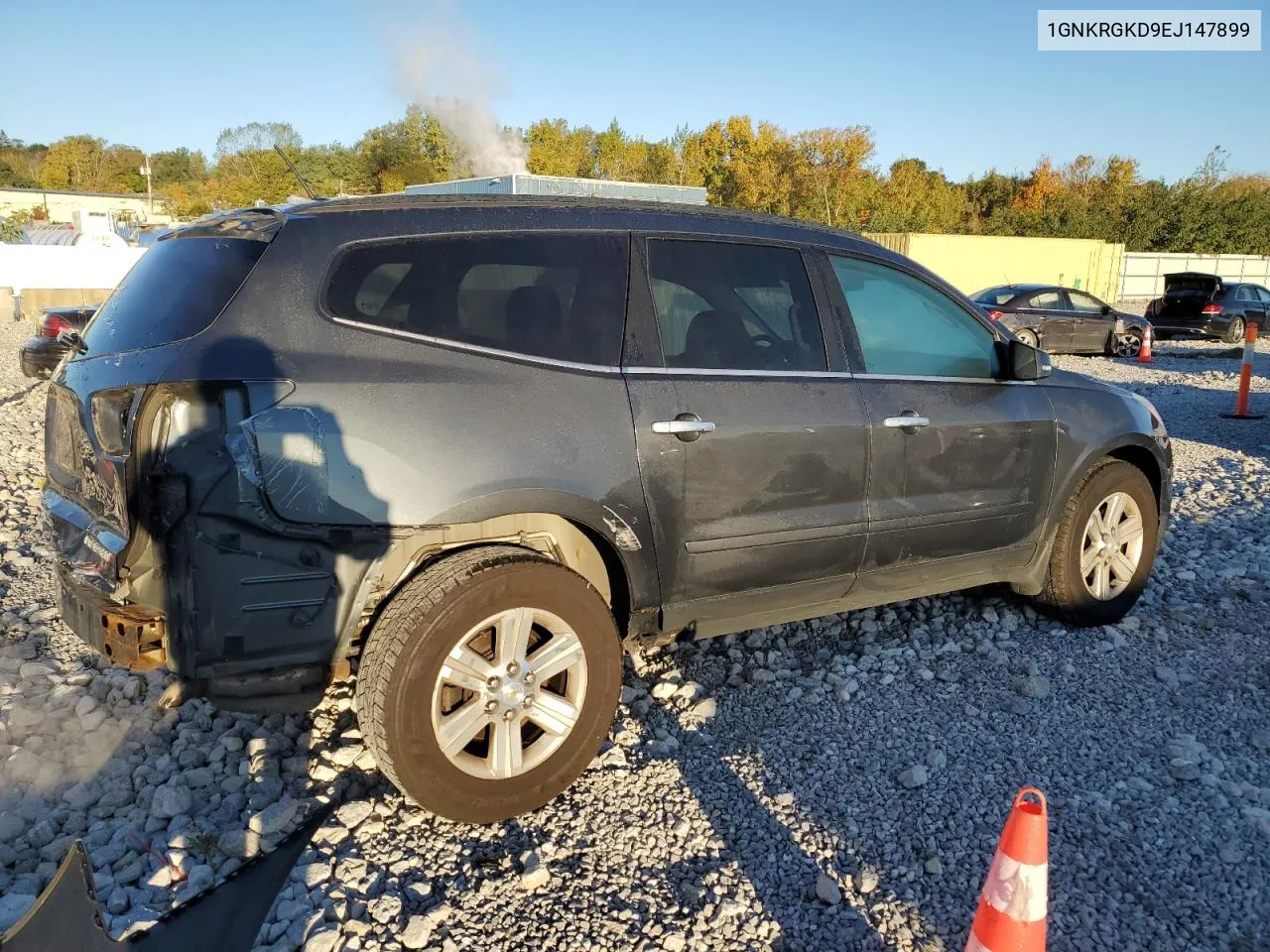 1GNKRGKD9EJ147899 2014 Chevrolet Traverse Lt