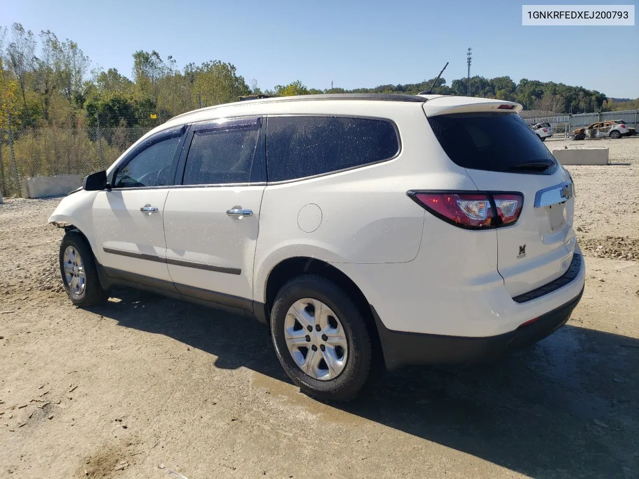 2014 Chevrolet Traverse Ls VIN: 1GNKRFEDXEJ200793 Lot: 75682884