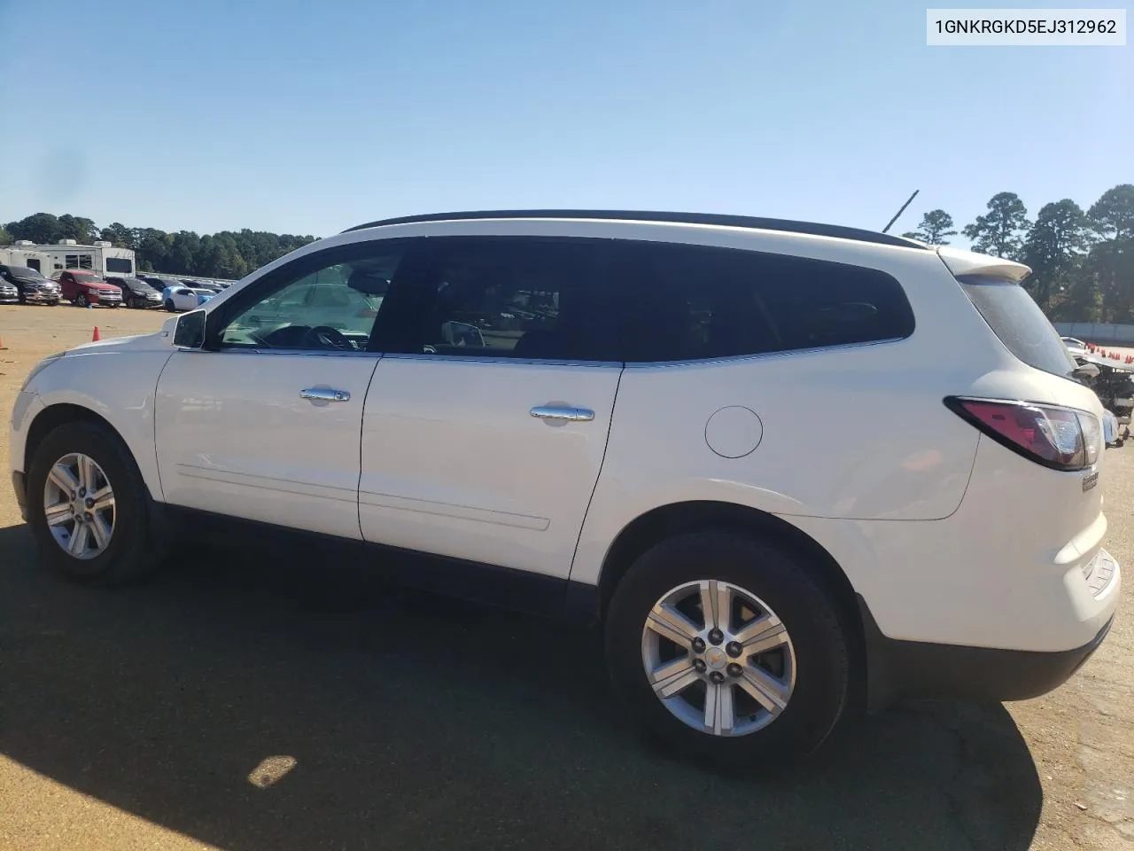 2014 Chevrolet Traverse Lt VIN: 1GNKRGKD5EJ312962 Lot: 76459434