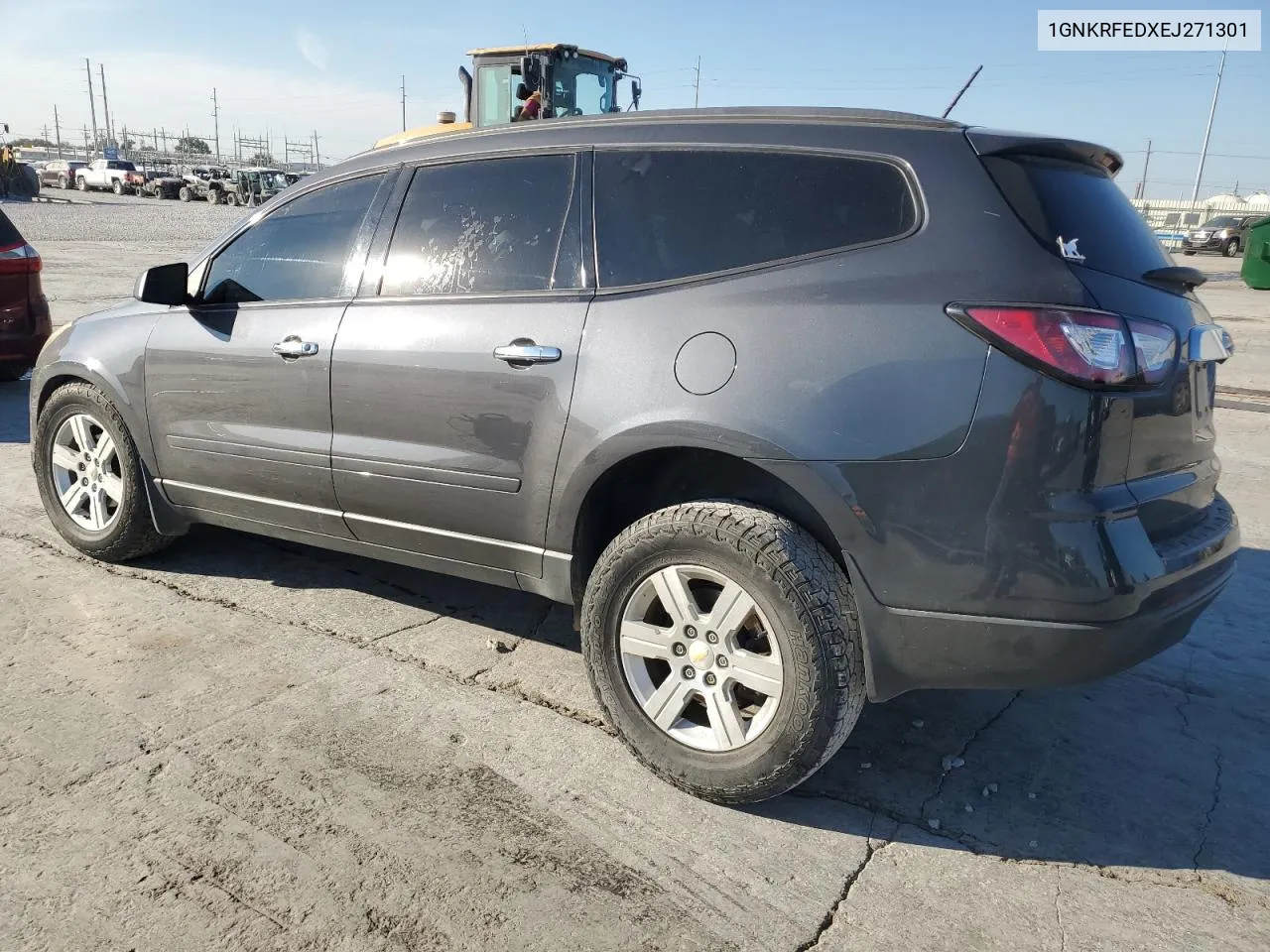 2014 Chevrolet Traverse Ls VIN: 1GNKRFEDXEJ271301 Lot: 76765654