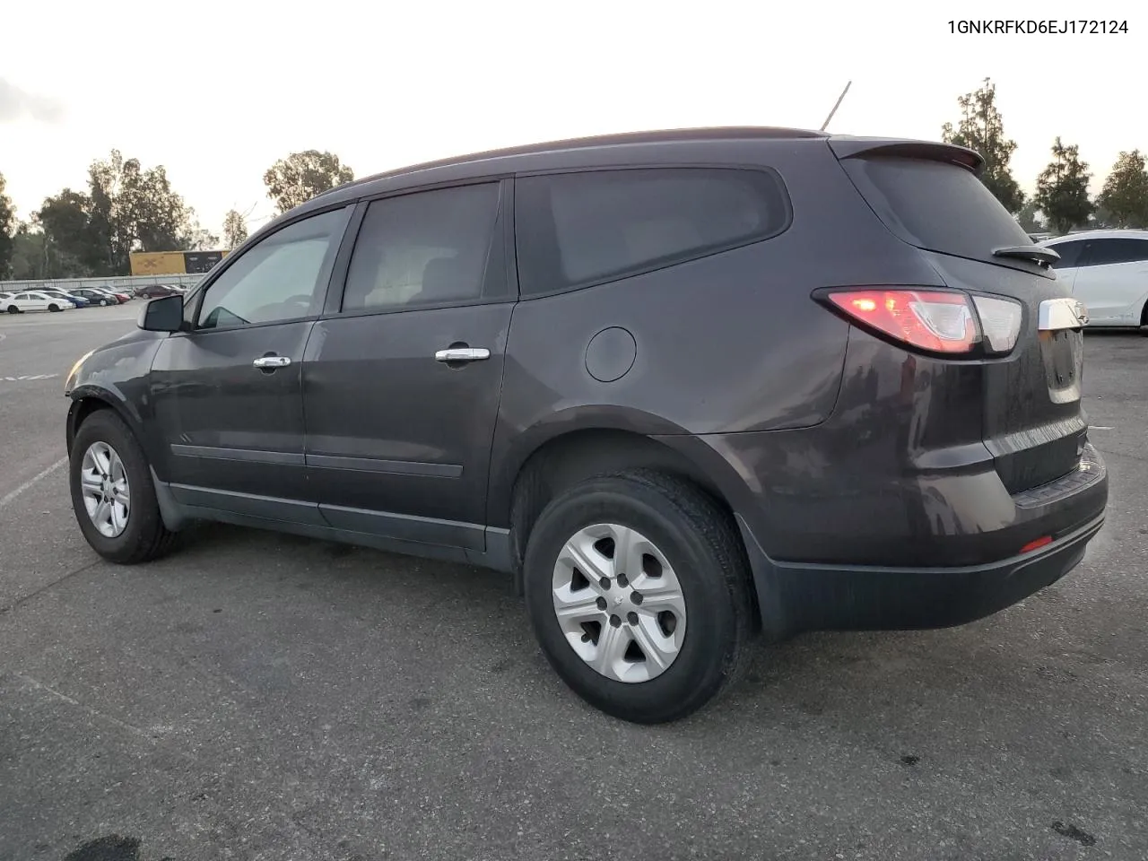 2014 Chevrolet Traverse Ls VIN: 1GNKRFKD6EJ172124 Lot: 76829914