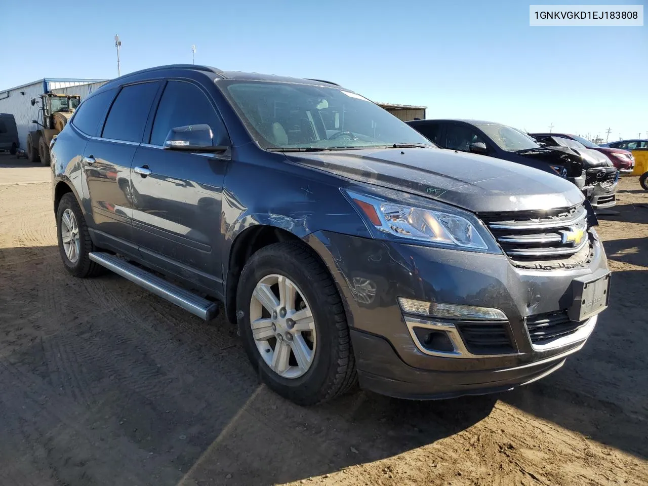 2014 Chevrolet Traverse Lt VIN: 1GNKVGKD1EJ183808 Lot: 77229794