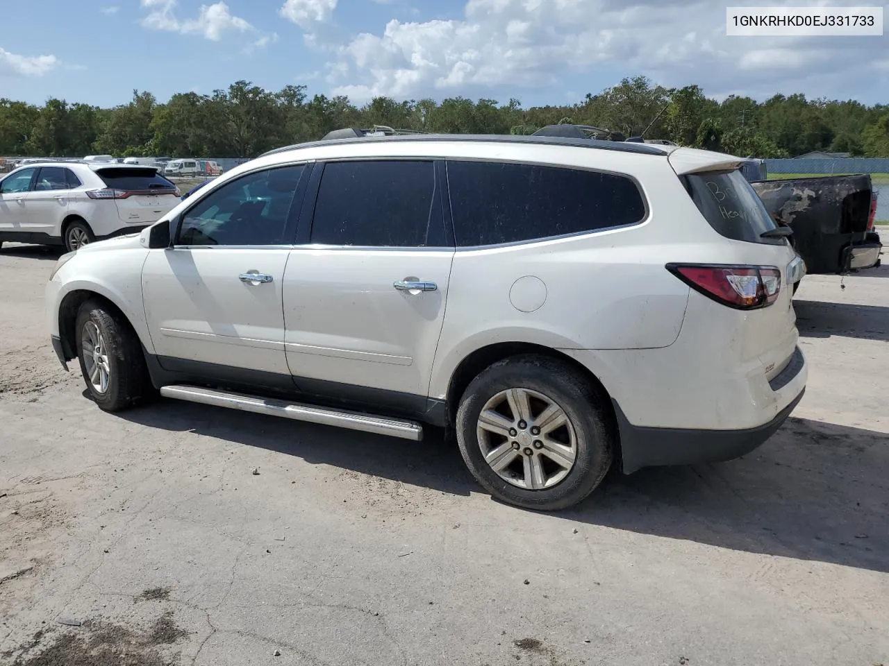 2014 Chevrolet Traverse Lt VIN: 1GNKRHKD0EJ331733 Lot: 77267894