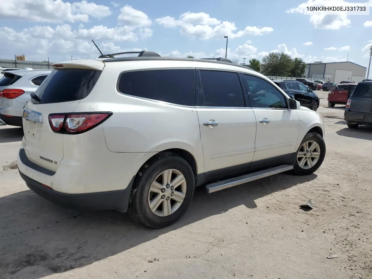 2014 Chevrolet Traverse Lt VIN: 1GNKRHKD0EJ331733 Lot: 77267894