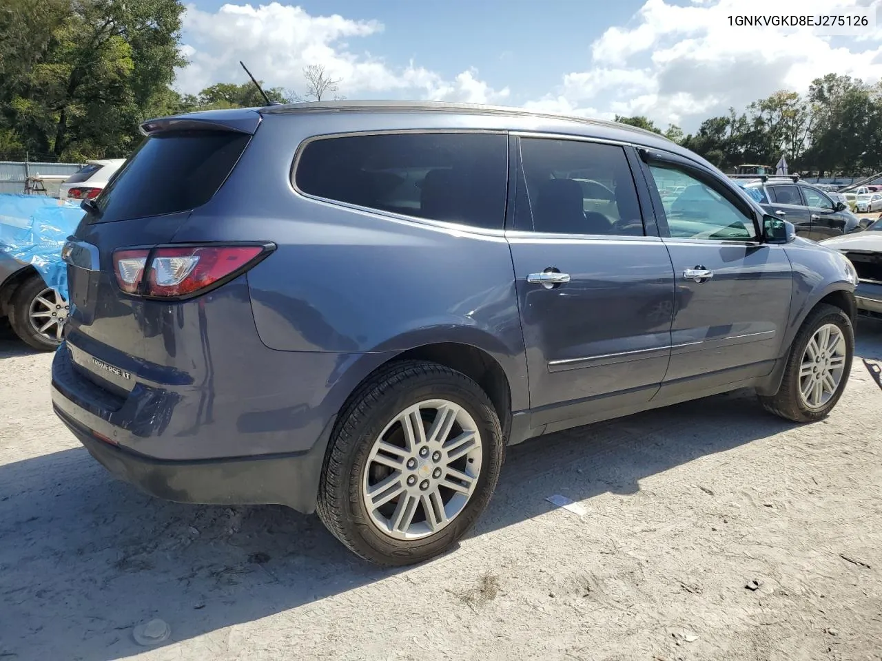 2014 Chevrolet Traverse Lt VIN: 1GNKVGKD8EJ275126 Lot: 77357504